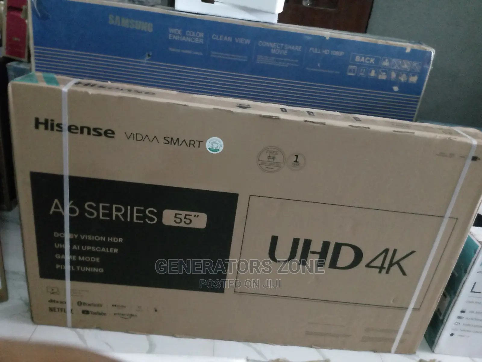 Hisense 55'' Smart TV ( Usb,Av) Uhd