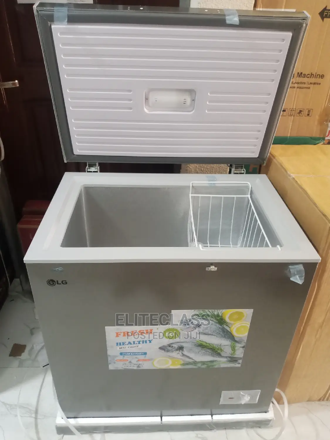 LG Chest Freezer GC-238L With Wire Basket - Brand New