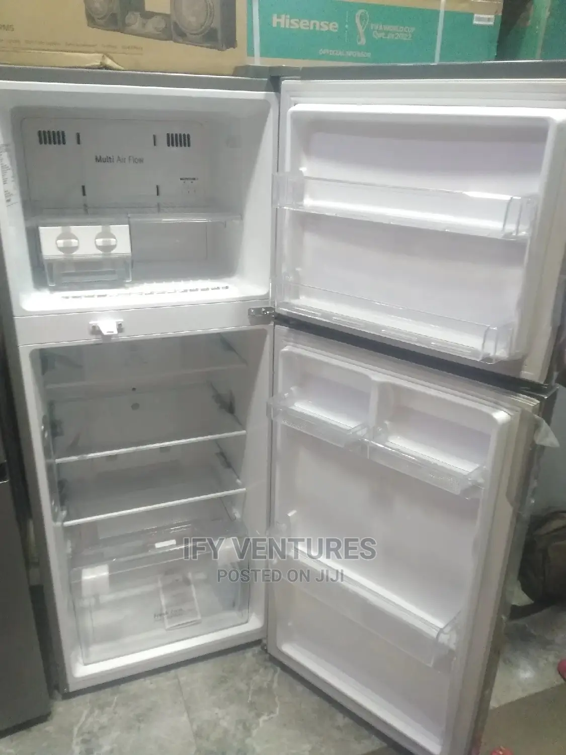 LG Double Door Refrigerator, Smart Inverter, Silver Colour.