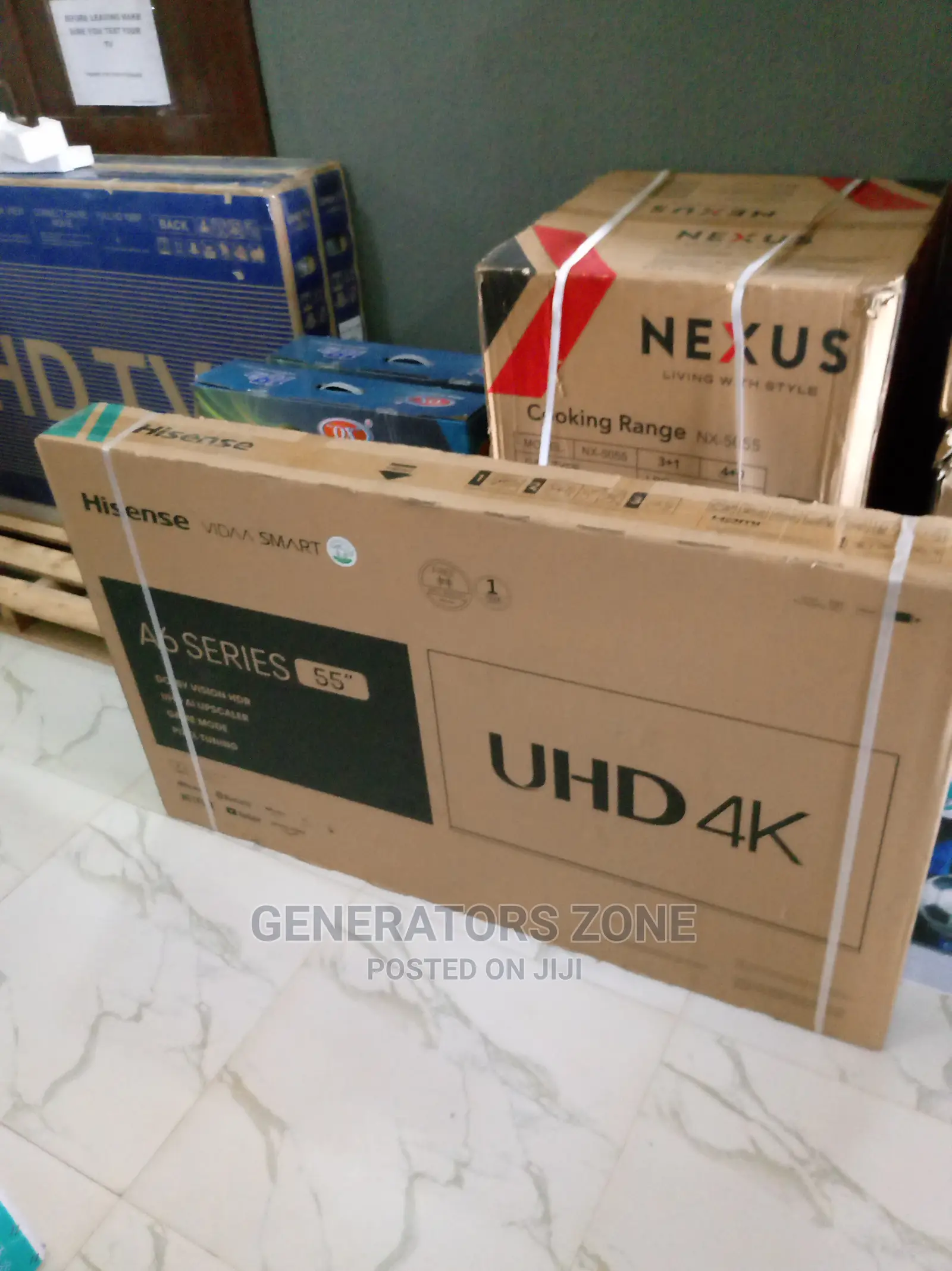 Hisense- 55a6h- 55'' Brand New Uhd Smart Tv+ Netflix