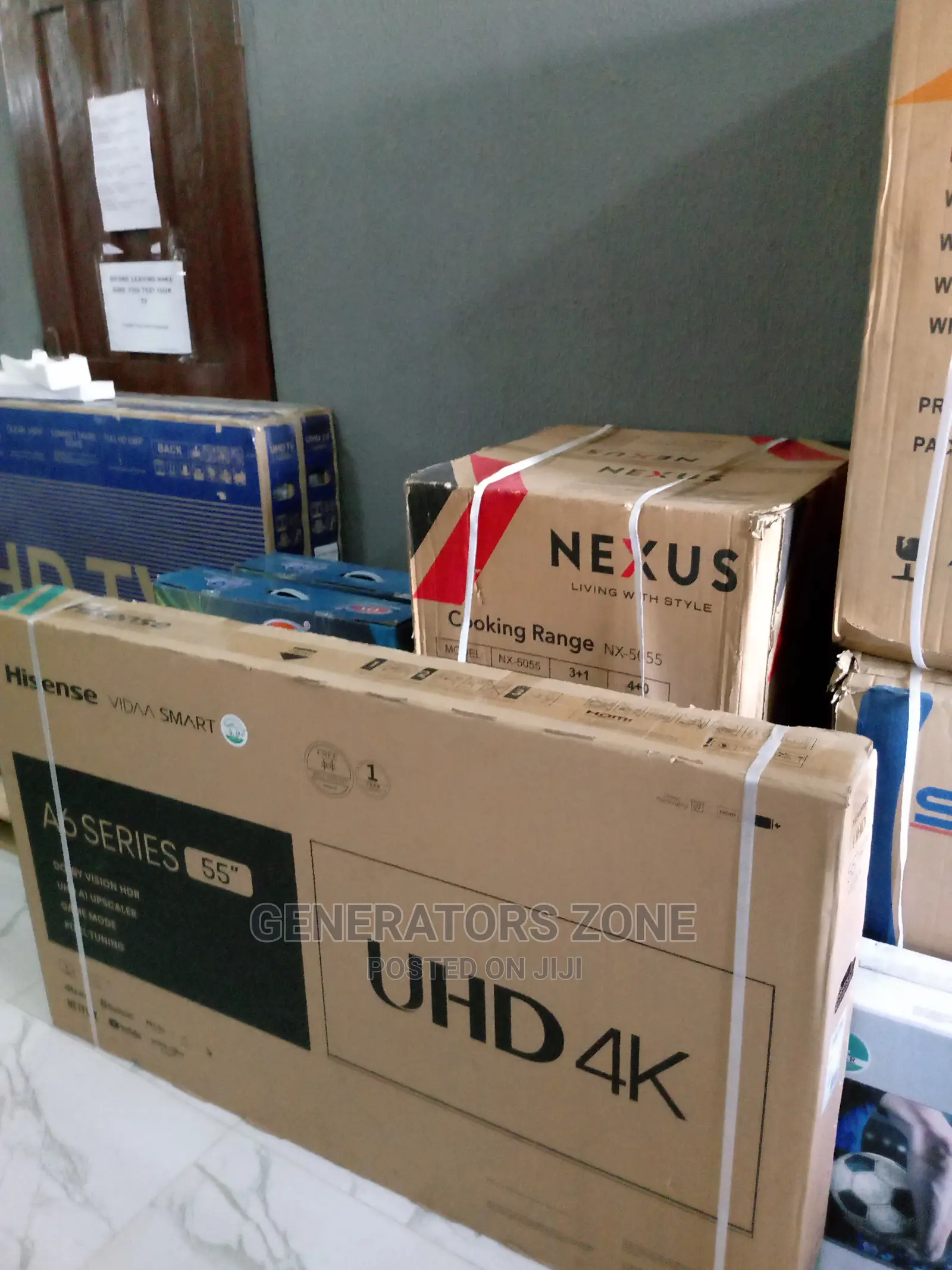 Hisense- 55a6h- 55'' Brand New Uhd Smart Tv+ Netflix