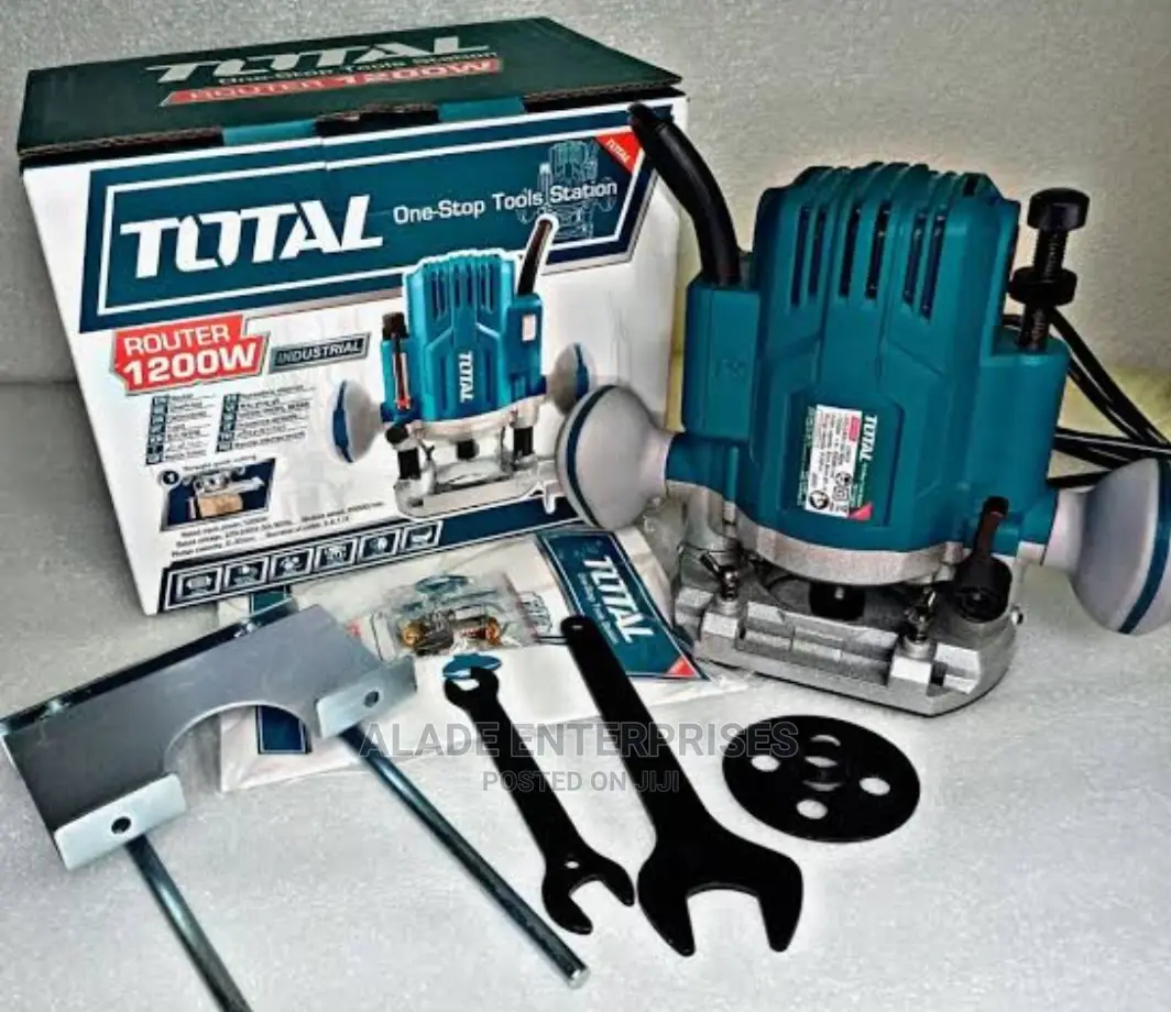 TOTAL Electric Plunge Router 1200w TR110816