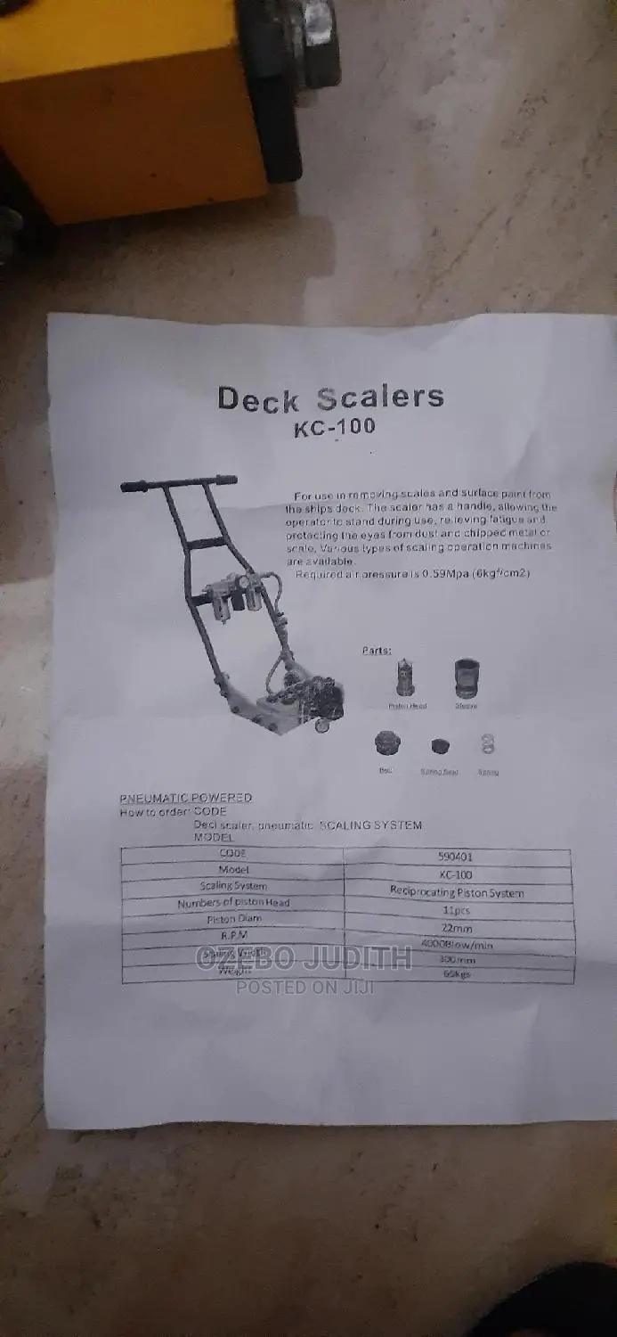 Electrical Deck Scaler KC 100