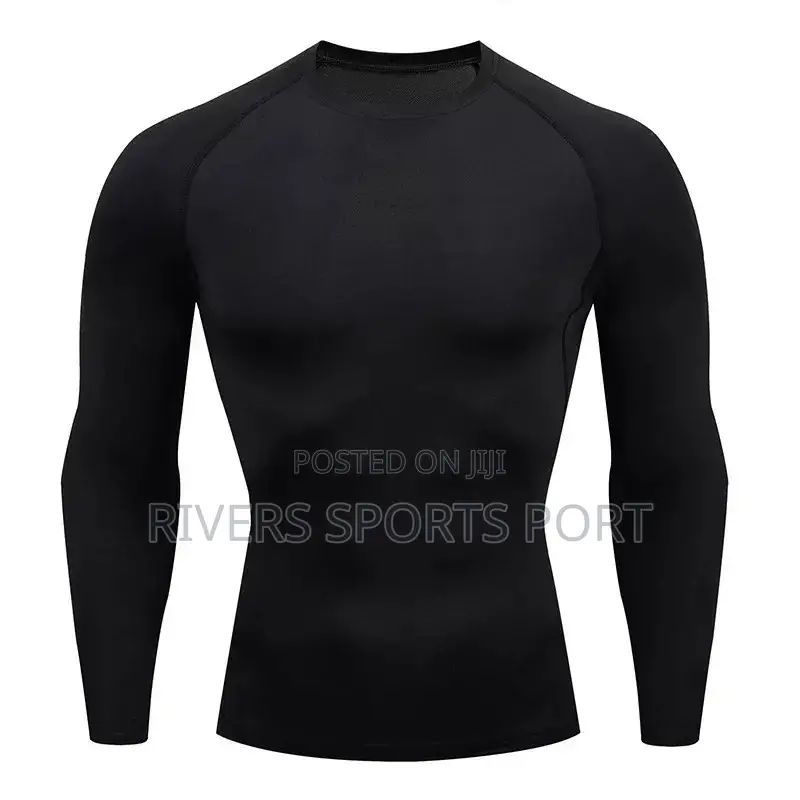 Compression Long Sleeve Tight Gym/Running Shirt/Wear for Men