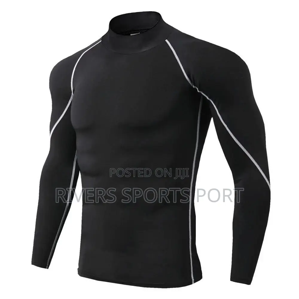 Compression Long Sleeve Tight Gym/Running Shirt/Wear for Men