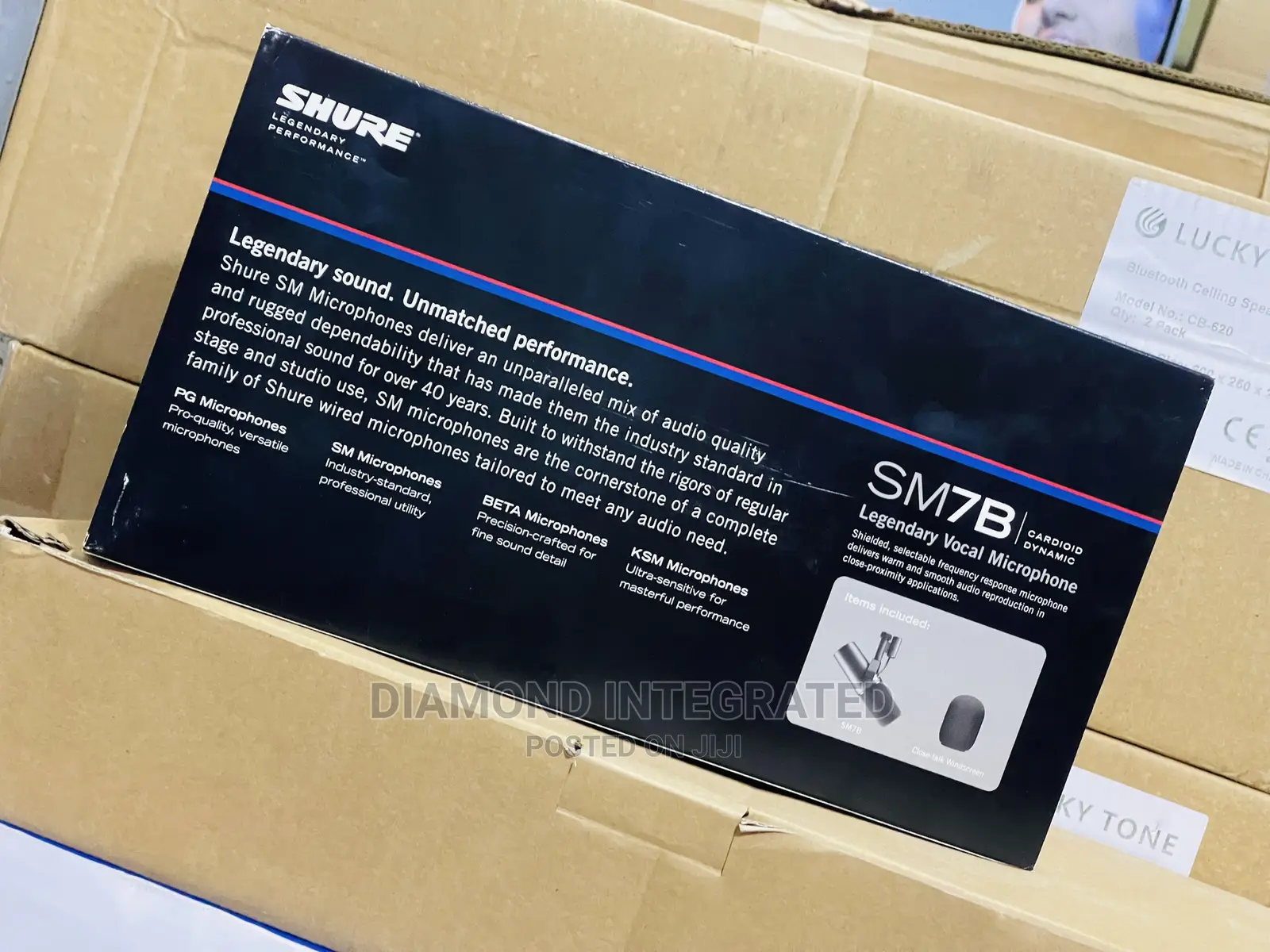 Original SM7B Shure Studio Microphone
