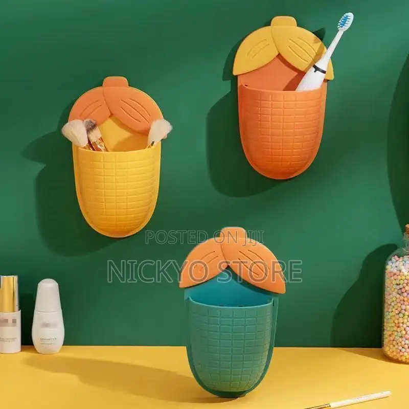 Bathroom Wall Free Perforation Kitchen Storage Rack