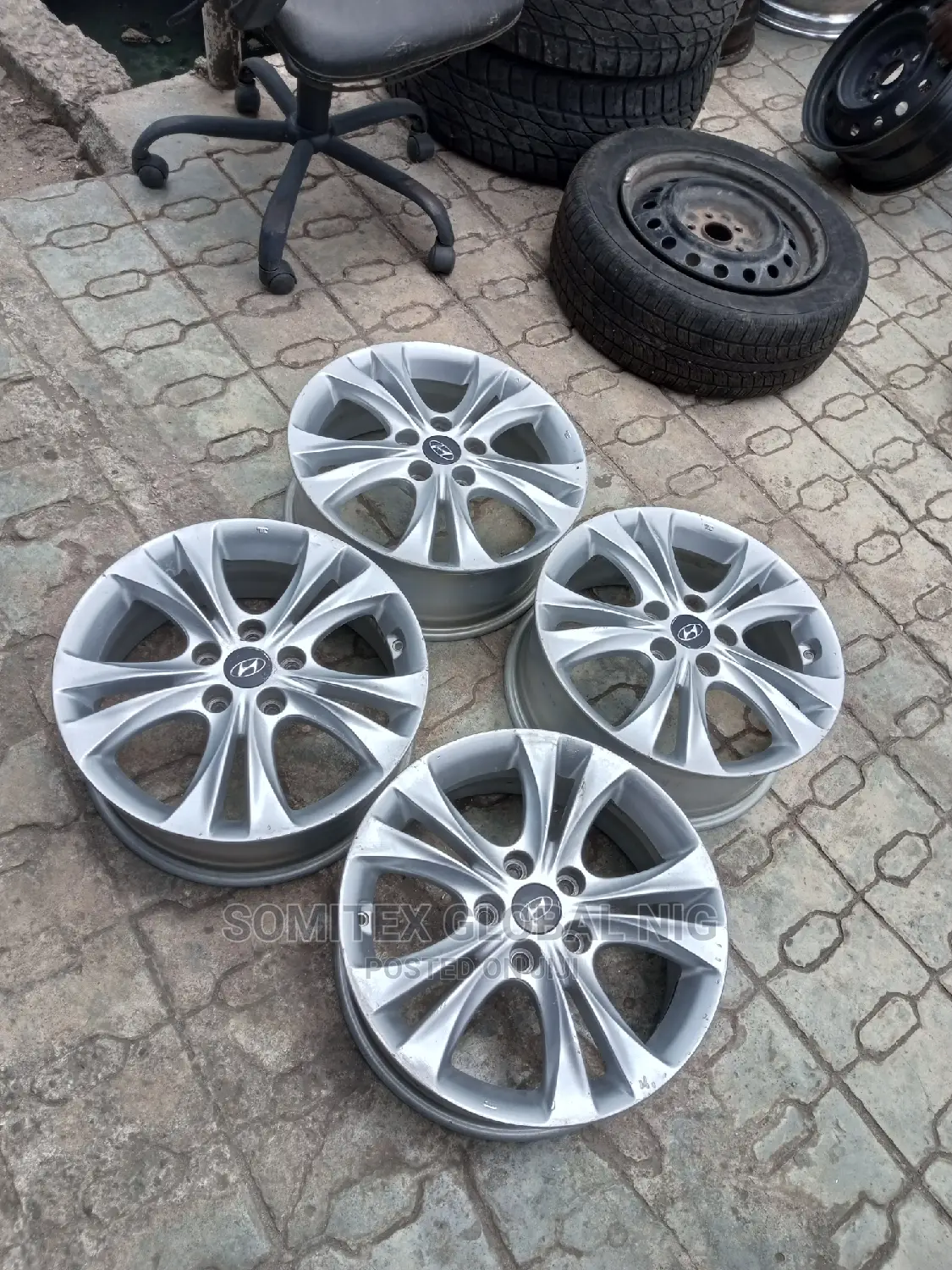 17 Alloyed Rim for Hyundai