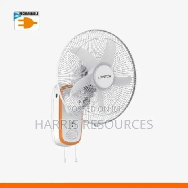 Lontor Rechargeable Wall Fan With Remote Control