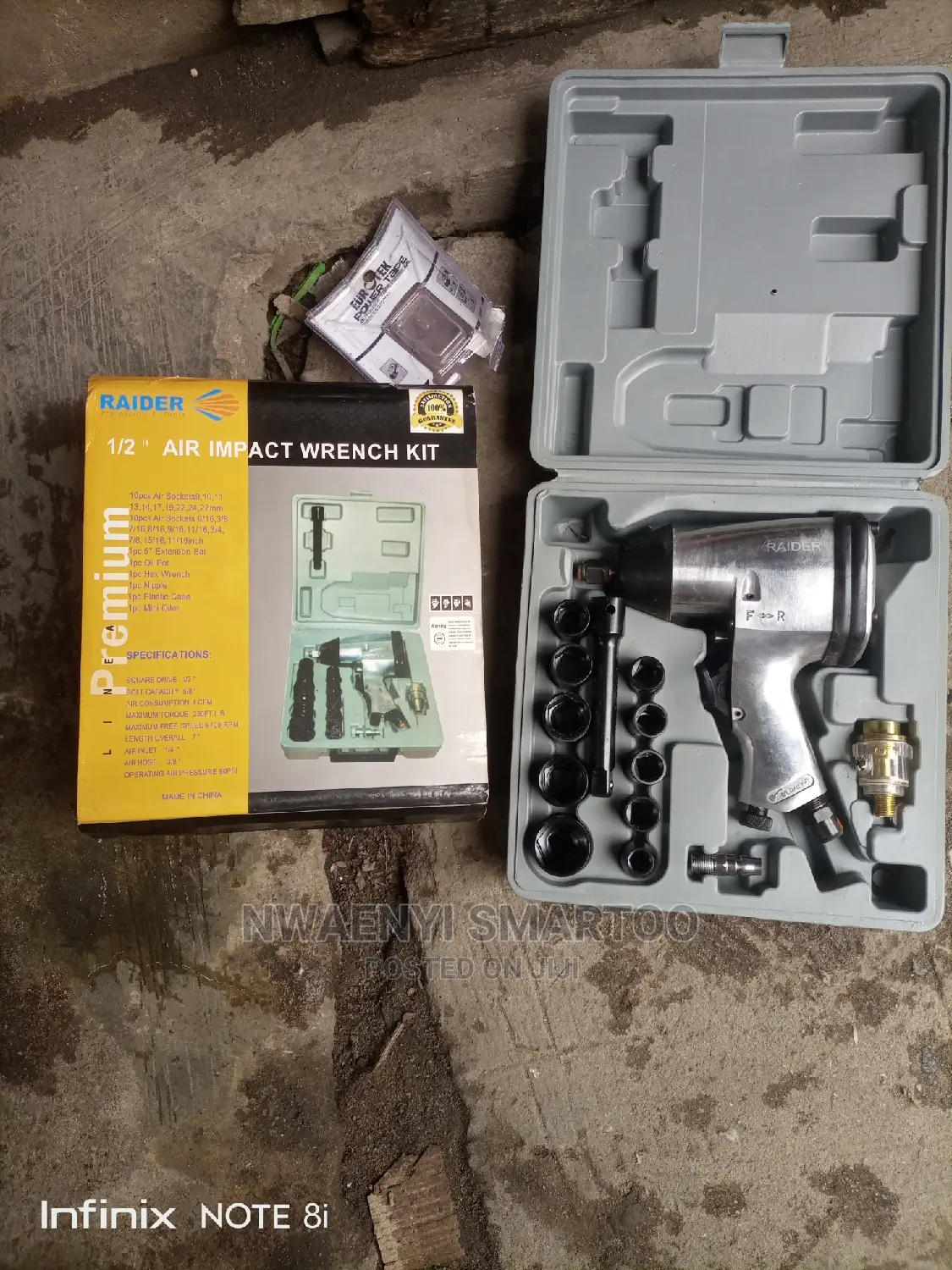Air Heavy Duty Impact Wrench With Warranty