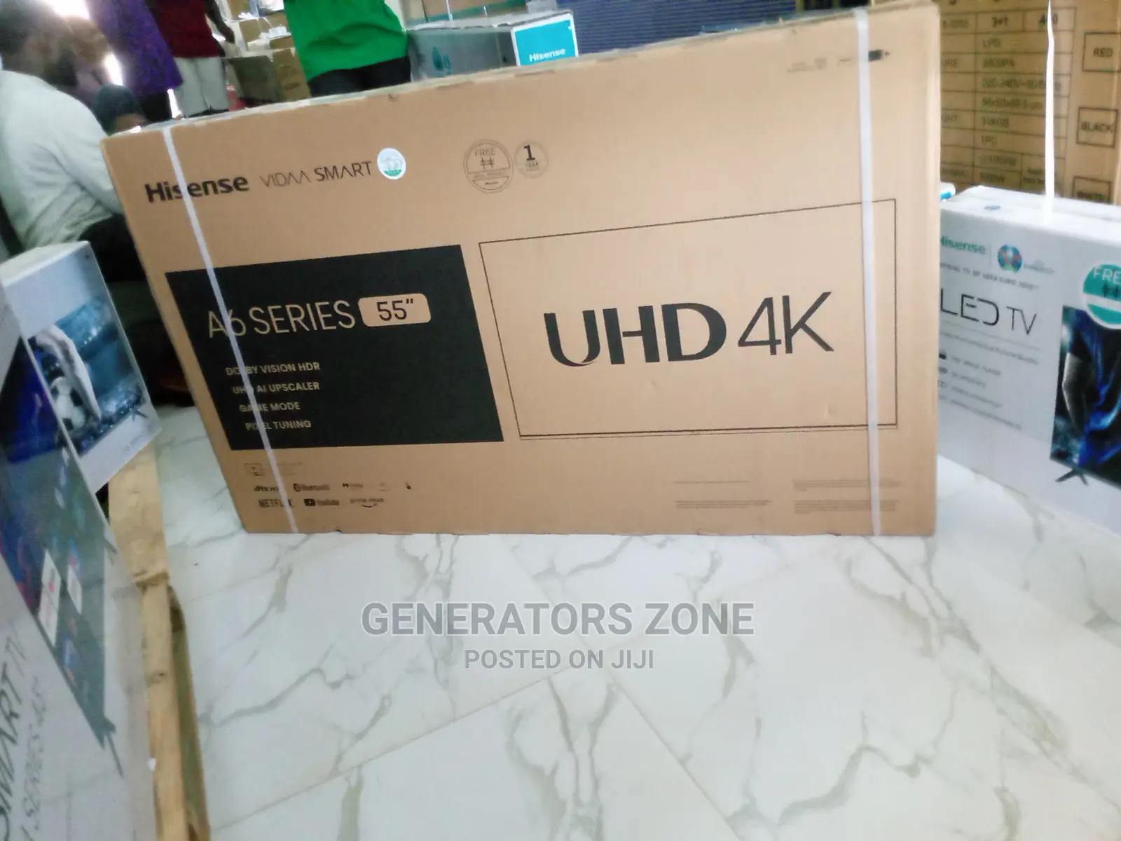 Hisense Vidaa U 55A6H 55-Inch Uhd Smart TV