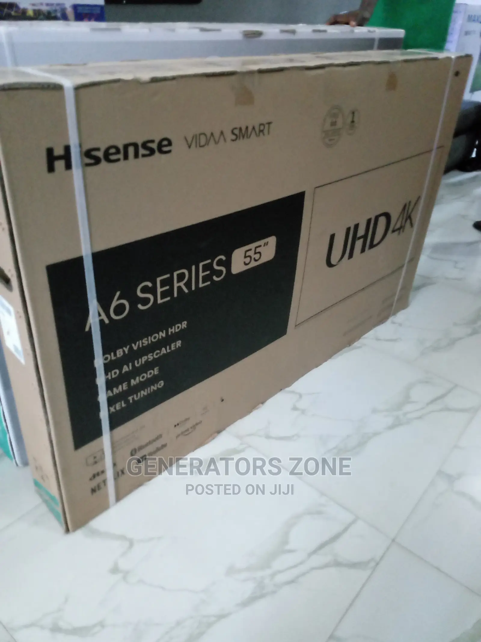 Affordable Hisense 55'' (Vidaa U)- Uhd Smart TV