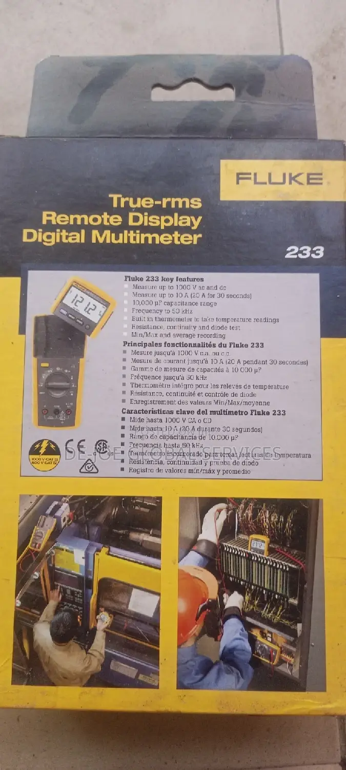 Fluke 233 True-Rms Remote Display Digital Multimeter