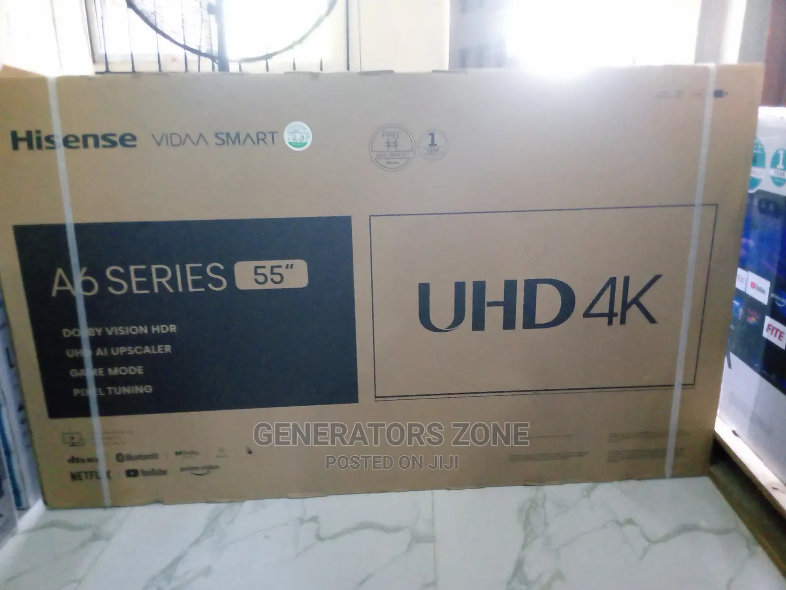 Hisense 55'' Smart TV -Uhd + Free Wall Bracket
