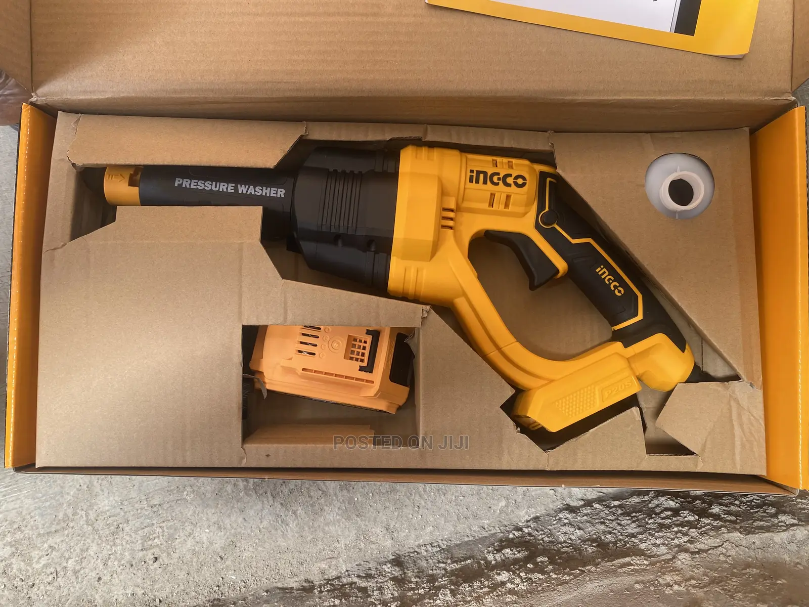 Ingco Cordless Pressure Washer 20votts