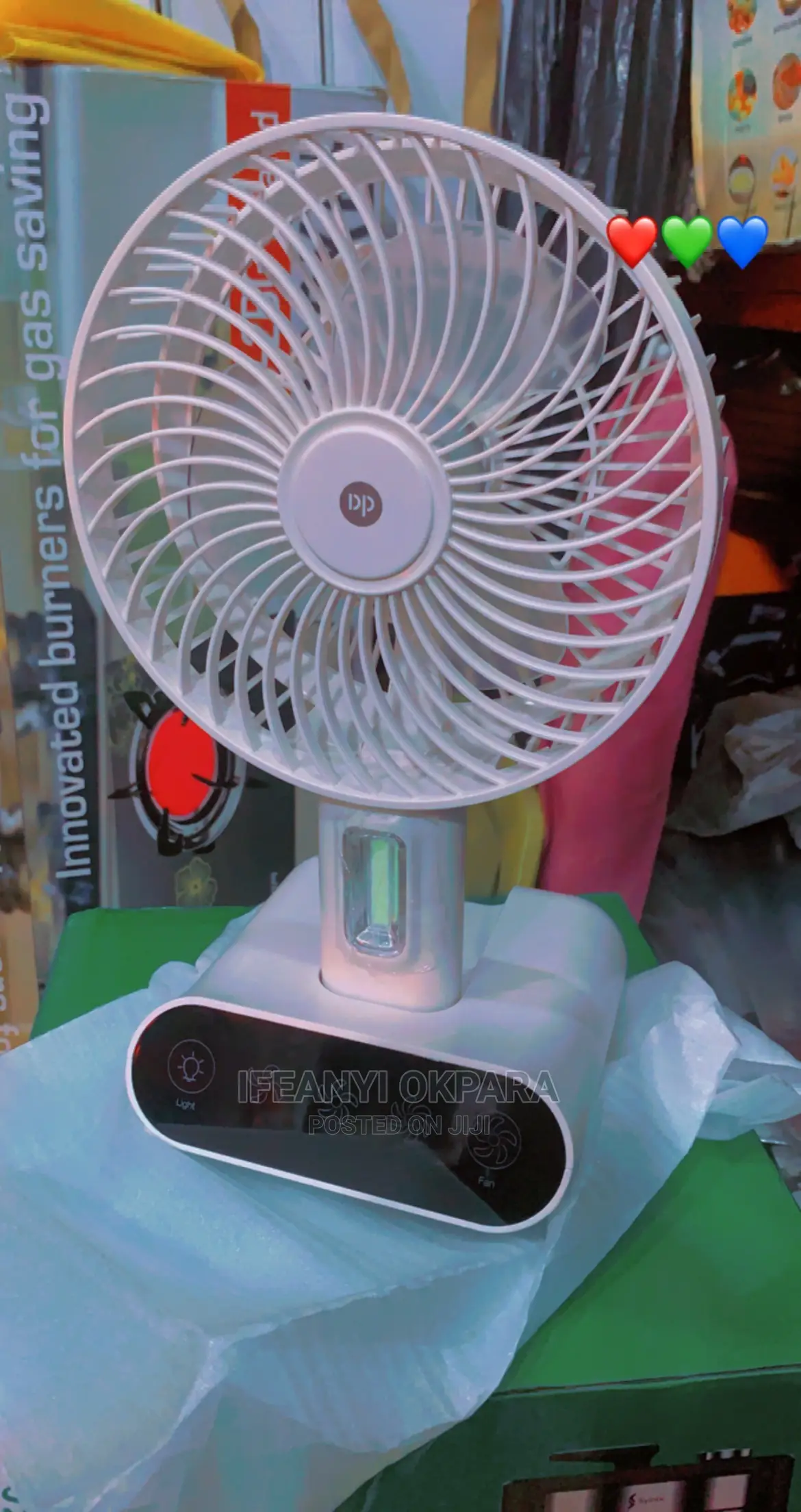 Desktop Rechargeable Portable Fan