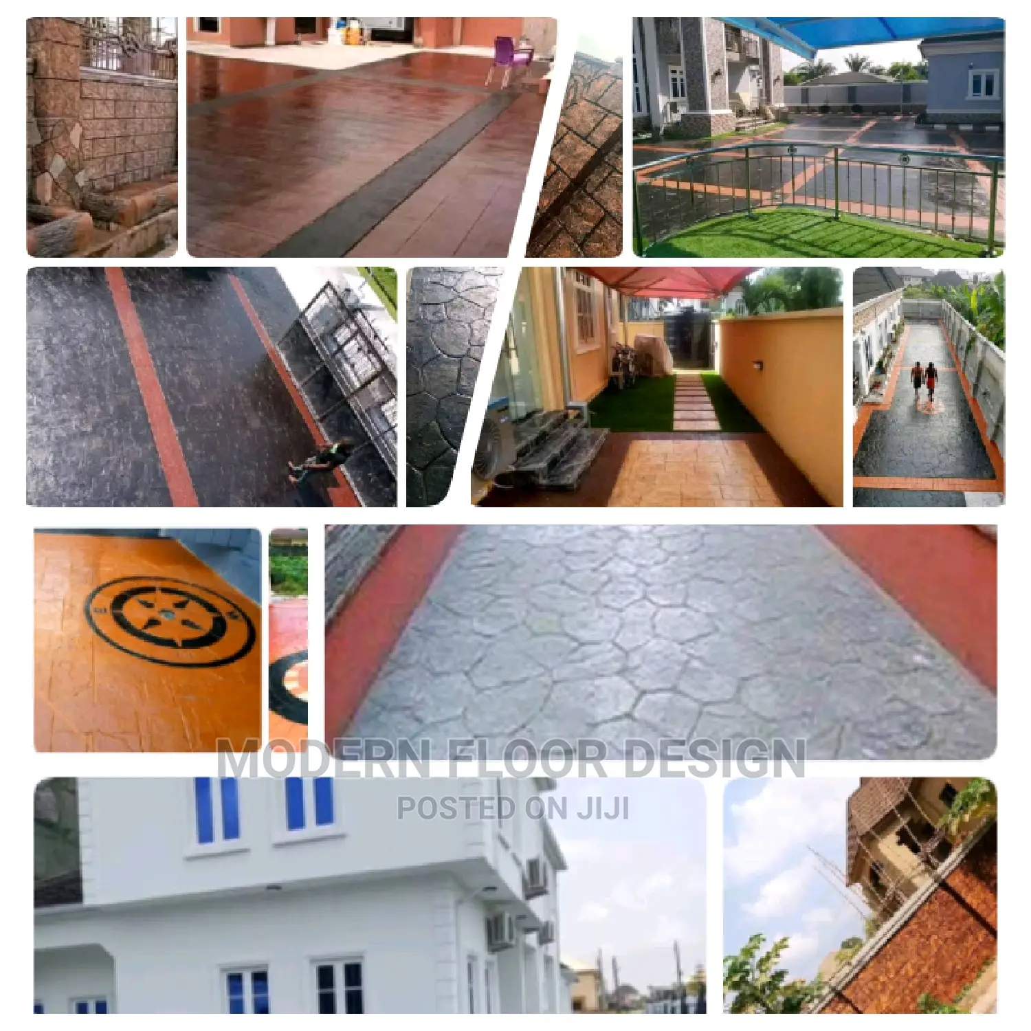 Heavies Concrete Stamps Floor