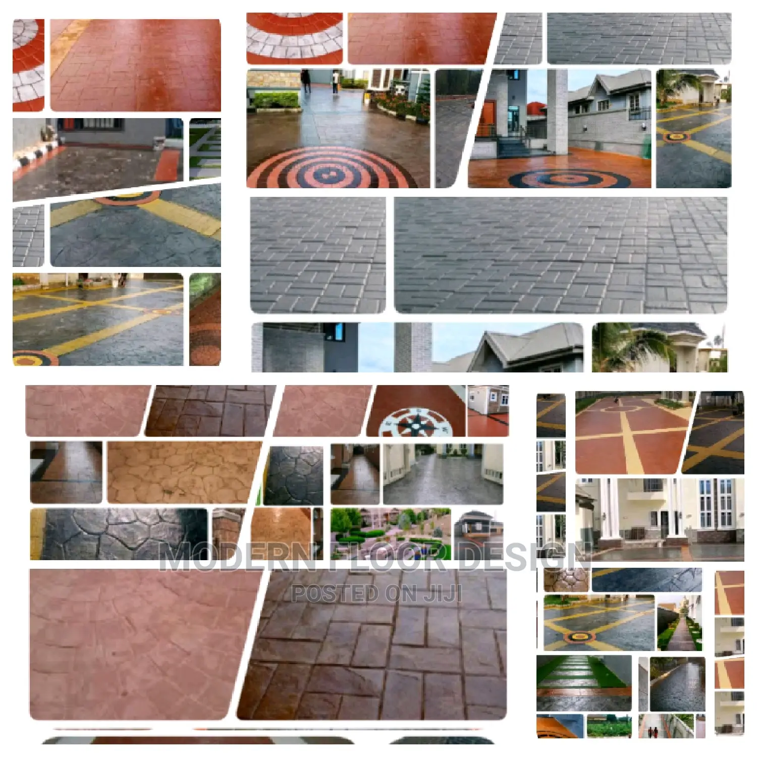 Lite Brick Modern Stamps Floor
