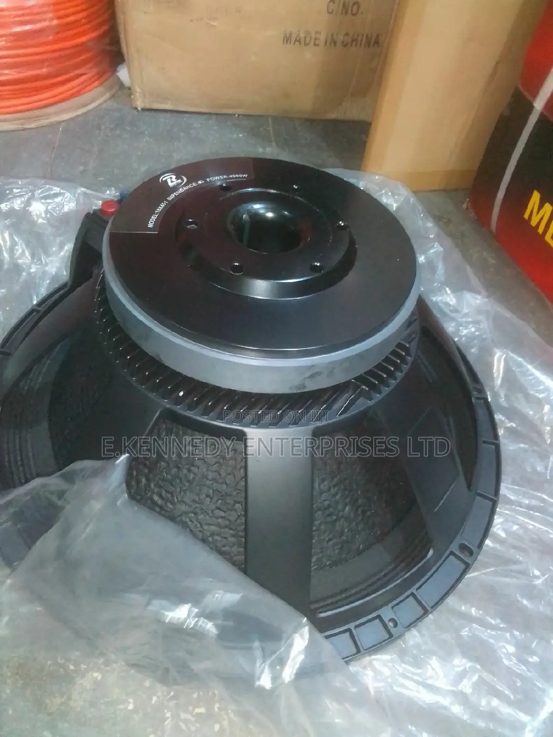 4000w Professional 18 Inch Naked Speaker (Thick Cone)