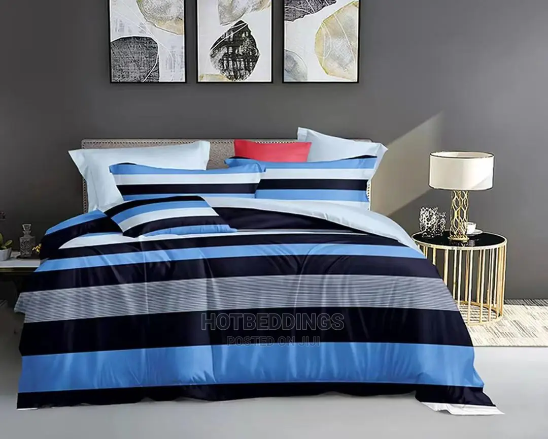 Duvet, Bedsheet With 4 Pillowcases