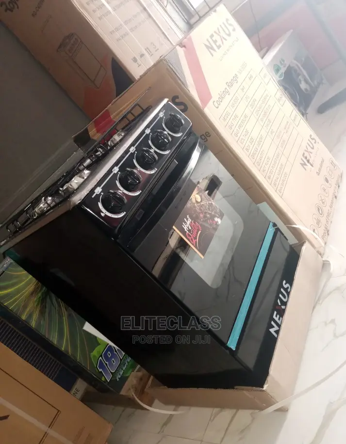 NEXUS NX-5055 4-Burner Gas Cooker (4 Gas Burner) + Oven