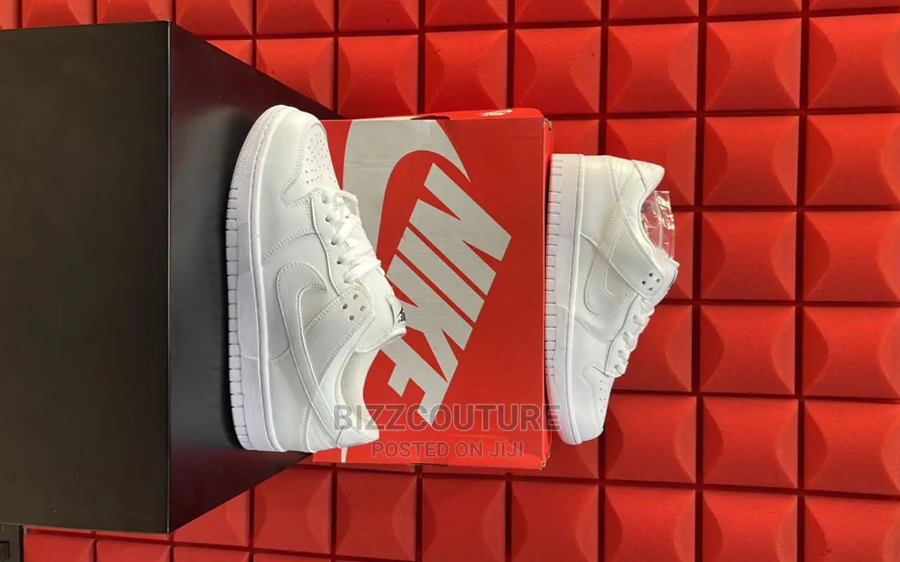 Original Nike Dunk Low Triple White Available in Store