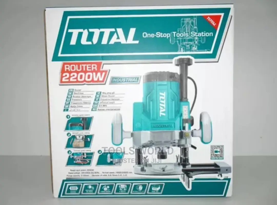 Total Tools Electric Router 2200W (Tr11122)