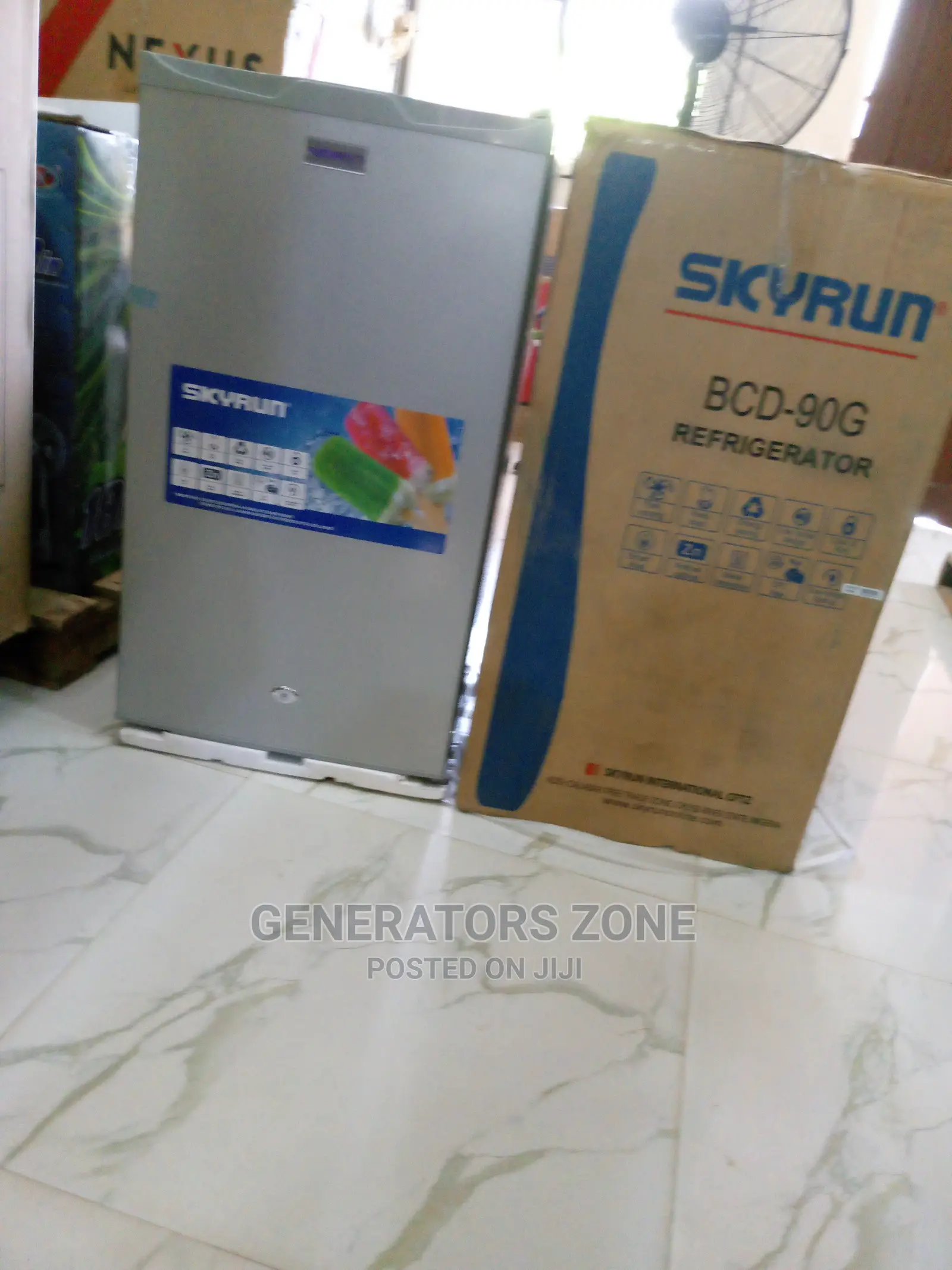 Low Noise Skyrun Bcd-90g Single Door Refrigerator