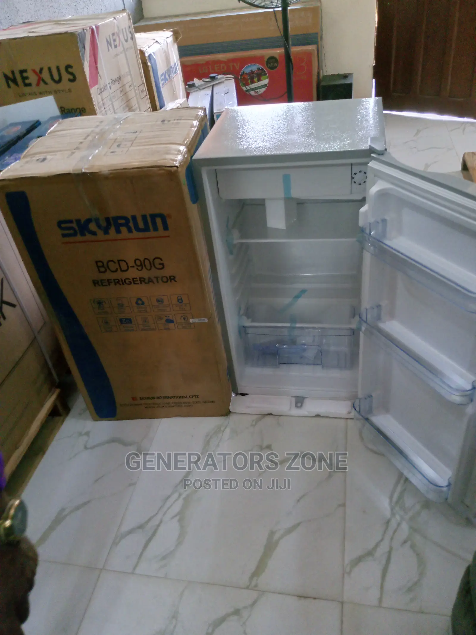 Low Noise Skyrun Bcd-90g Single Door Refrigerator