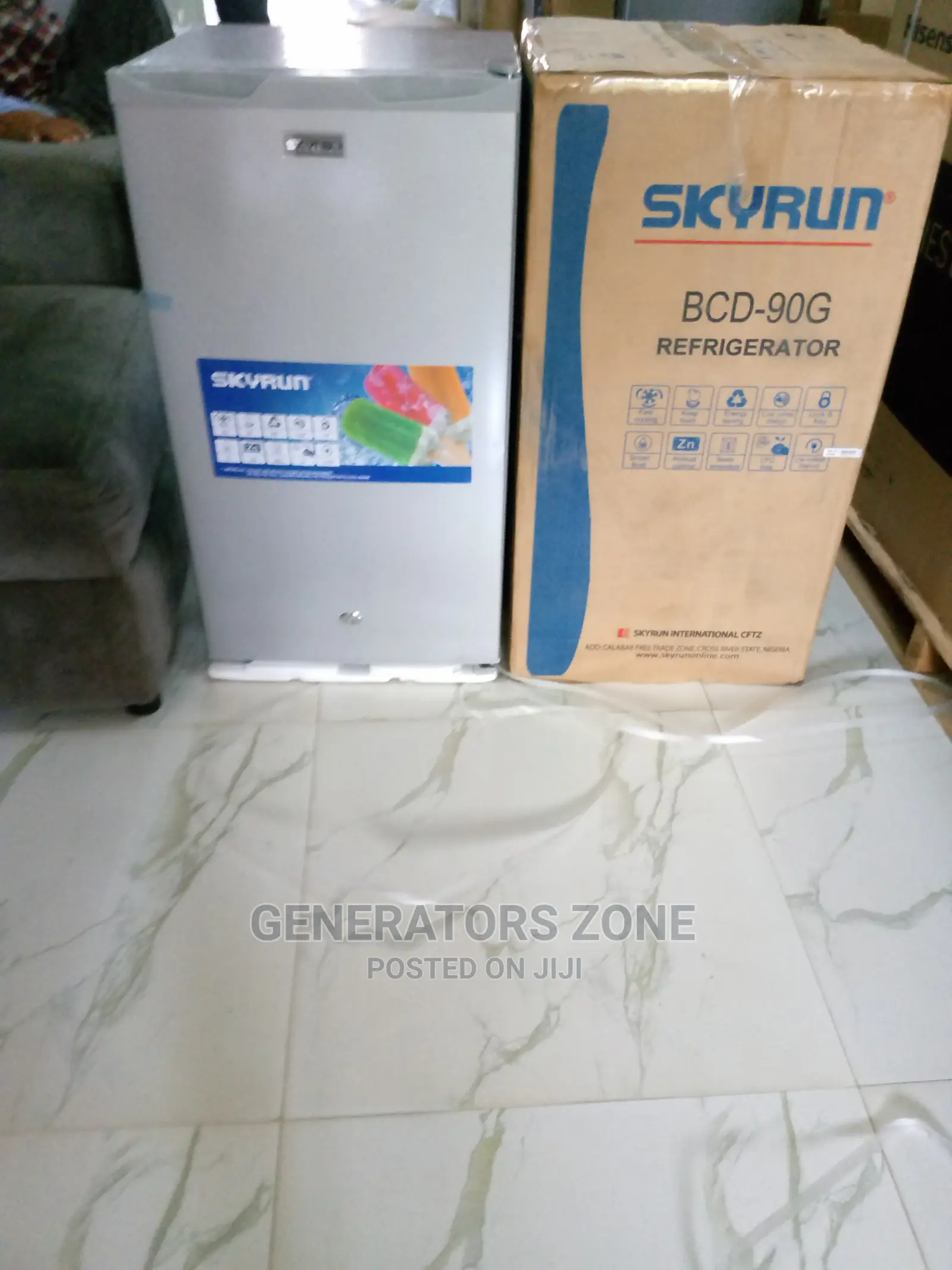 Key Lock Energy Saving BCD-90g Skyrun 90l Refrigerator