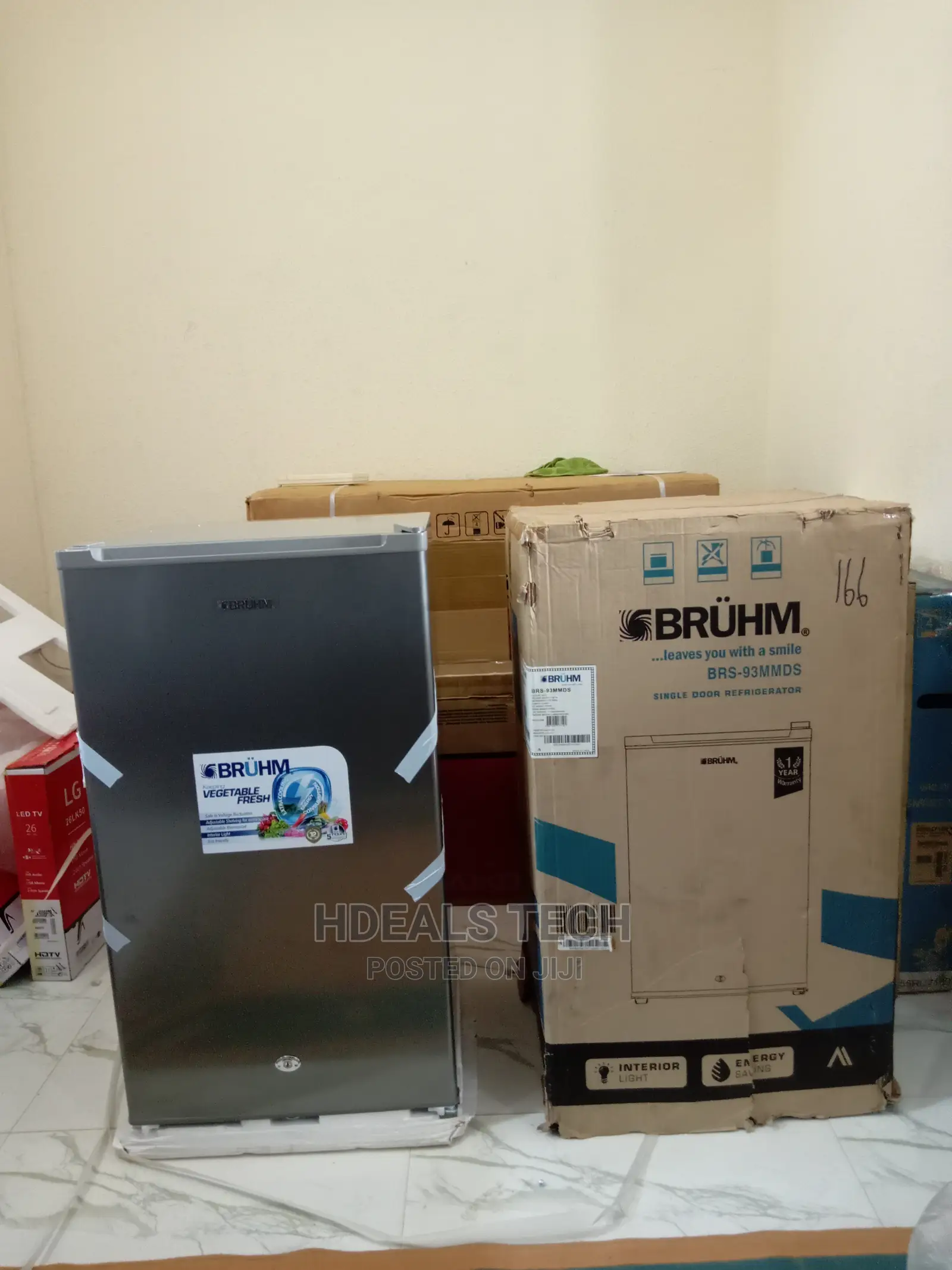 New BRUHM Portable Refrigerator [BRS-93MMDS].