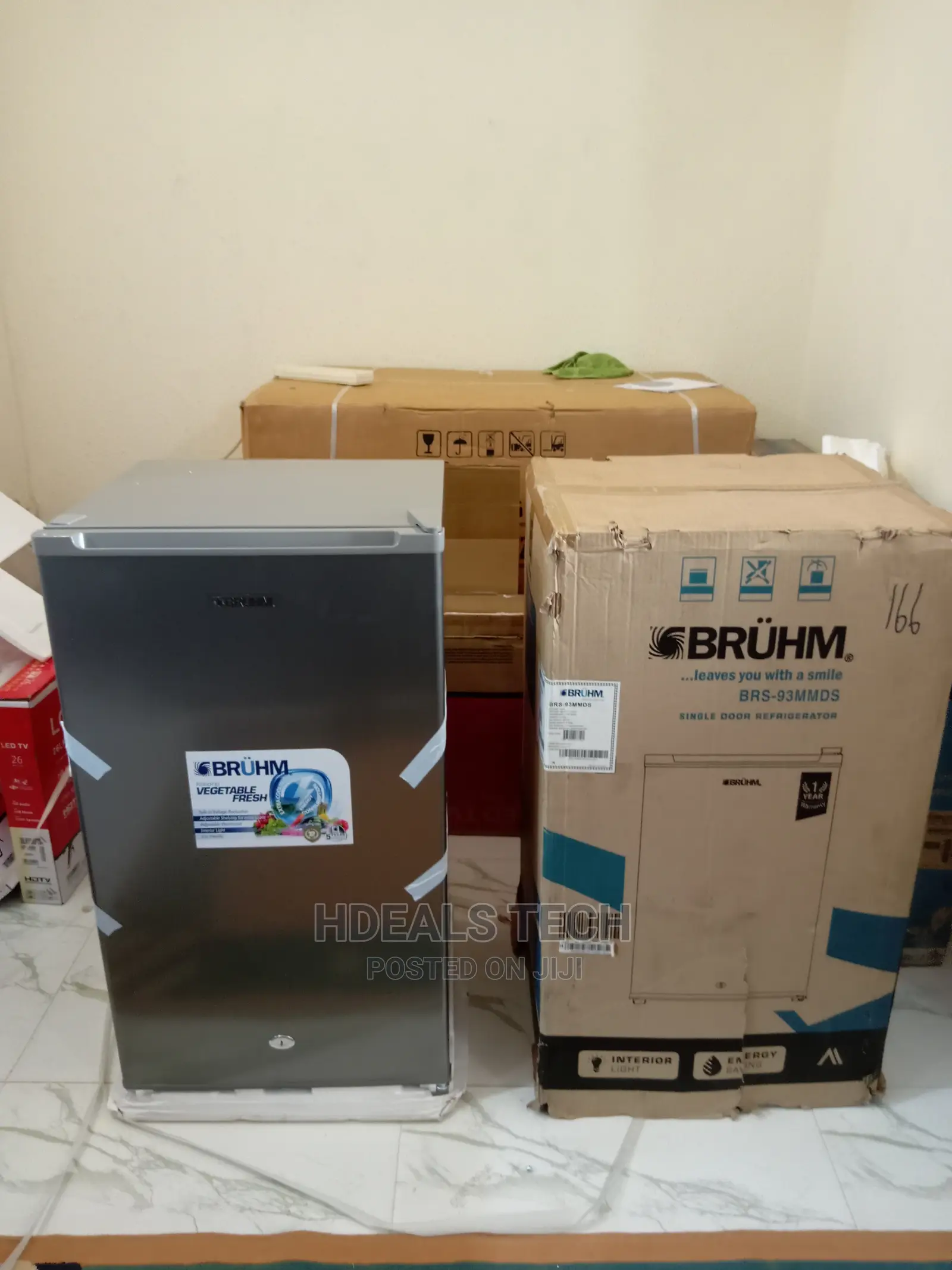 Original BRUHM Portable Refrigerator [BRS-93MMDS].