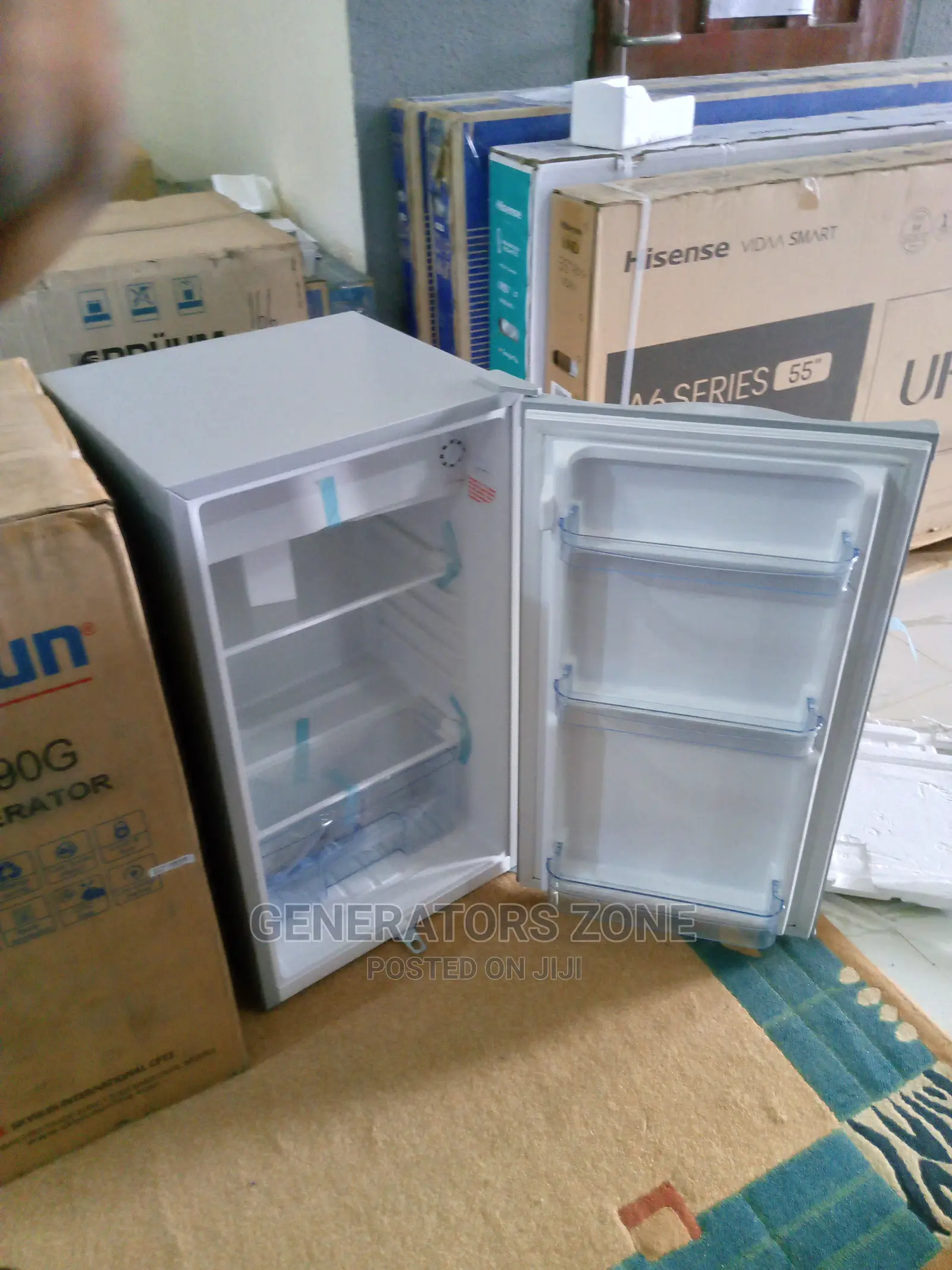 Skyrun Top Freezer Single Door Fridge -90l- BCD-90g+Key Lock