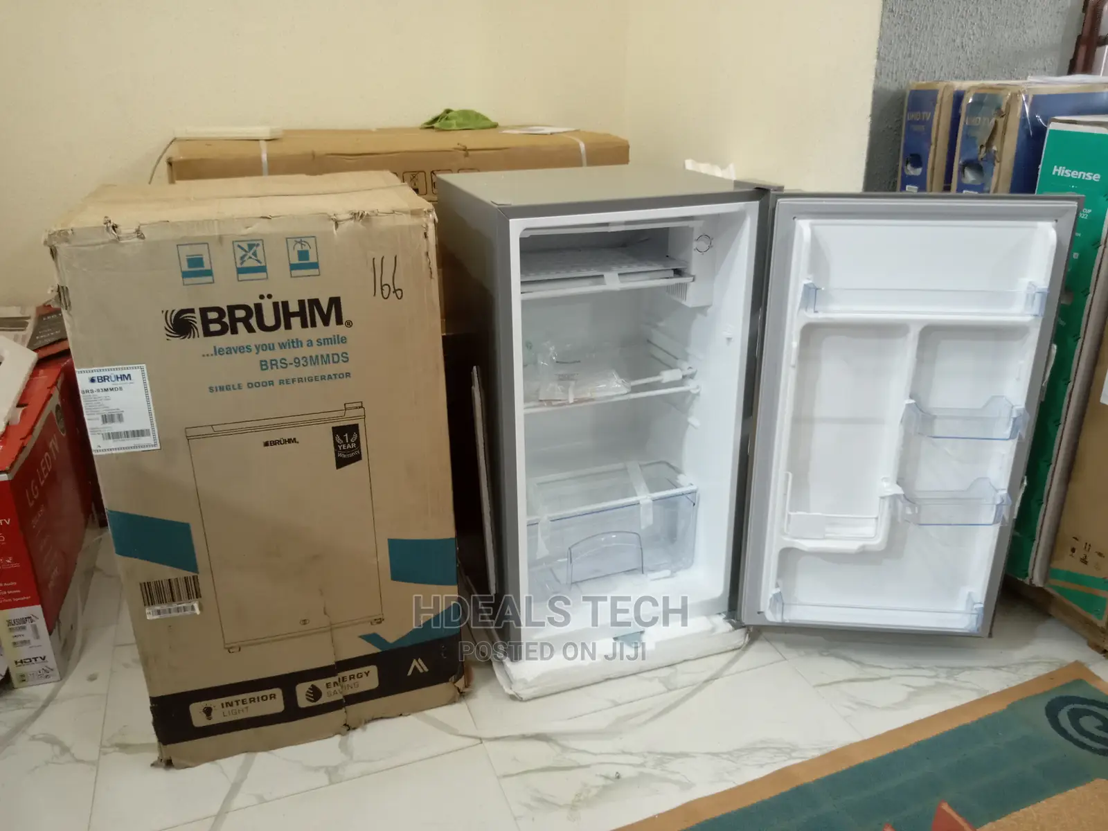 Best BRUHM Portable Single Door Refrigerator [BRS-93MMDS].