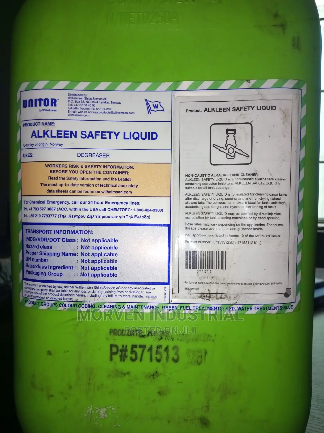 Alkleen Safety Liquid Cleaner With Corrosion Inhibitor