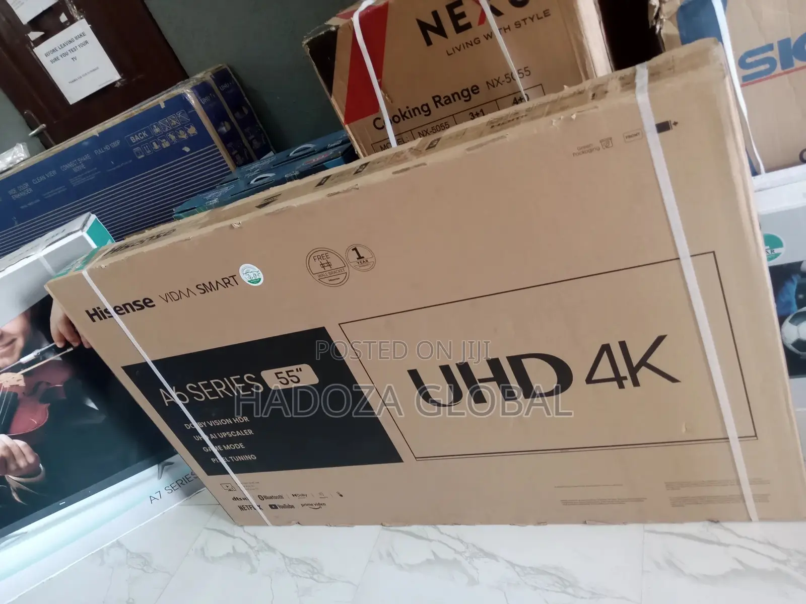 Hisense 55 Vidaa Smart Tv With Netflix