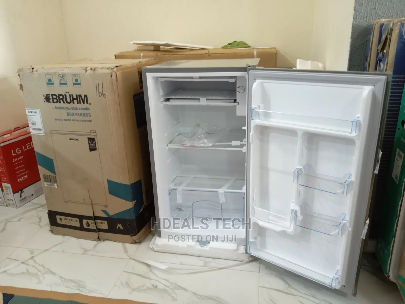Latest BRUHM Portable Single Door Refrigerator [BRS-93MMDS].