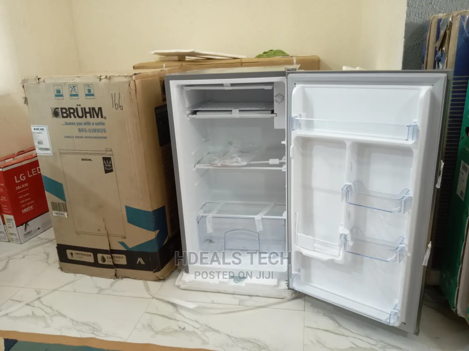 Latest BRUHM Portable Single Door Refrigerator [BRS-93MMDS].