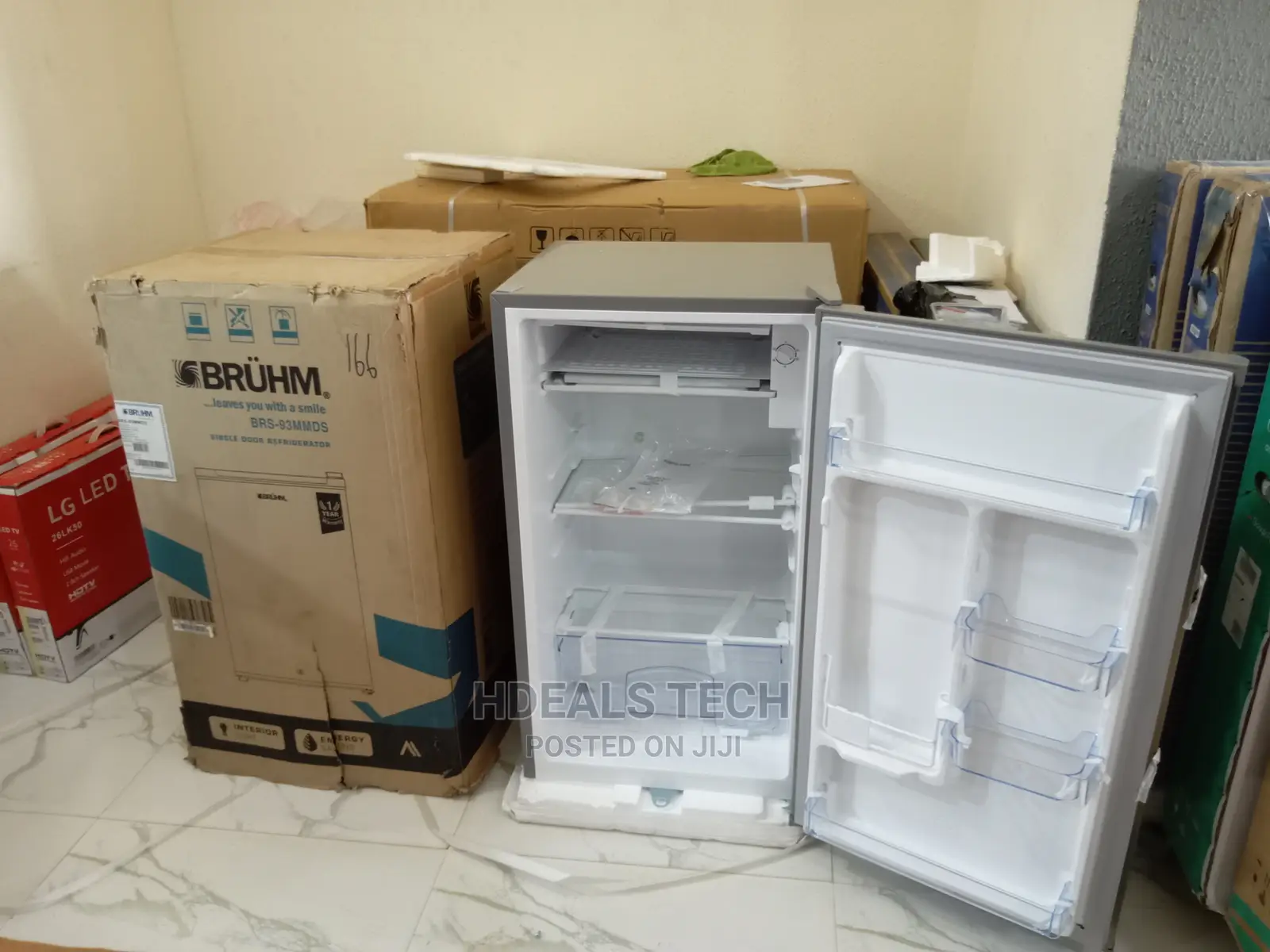 Brand New BRUHM Refrigerator [BRS-93MMDS].