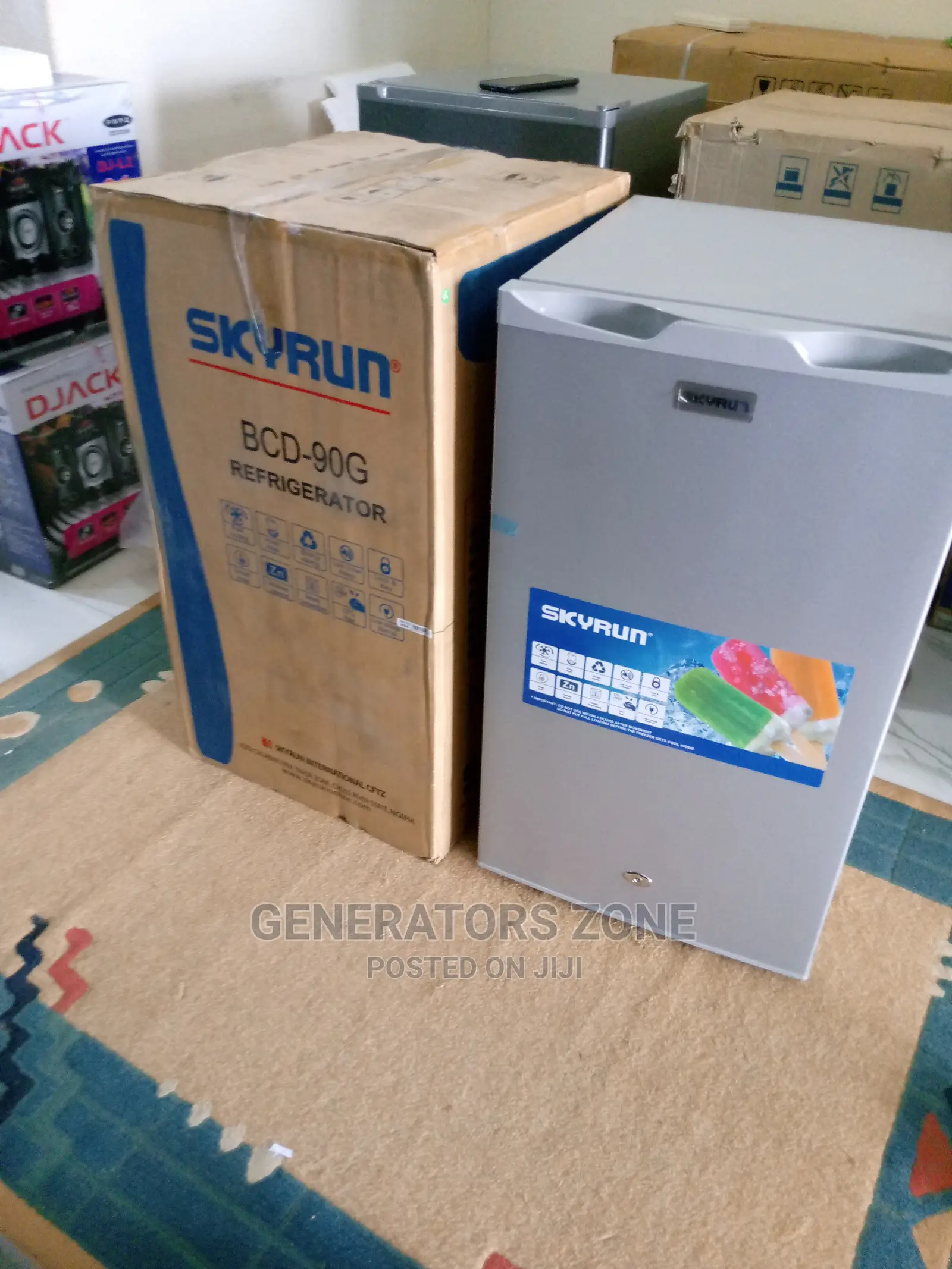 Low Noise Skyrun-90l|Bcd-90g Skyrun Top Freezer Refrigerator