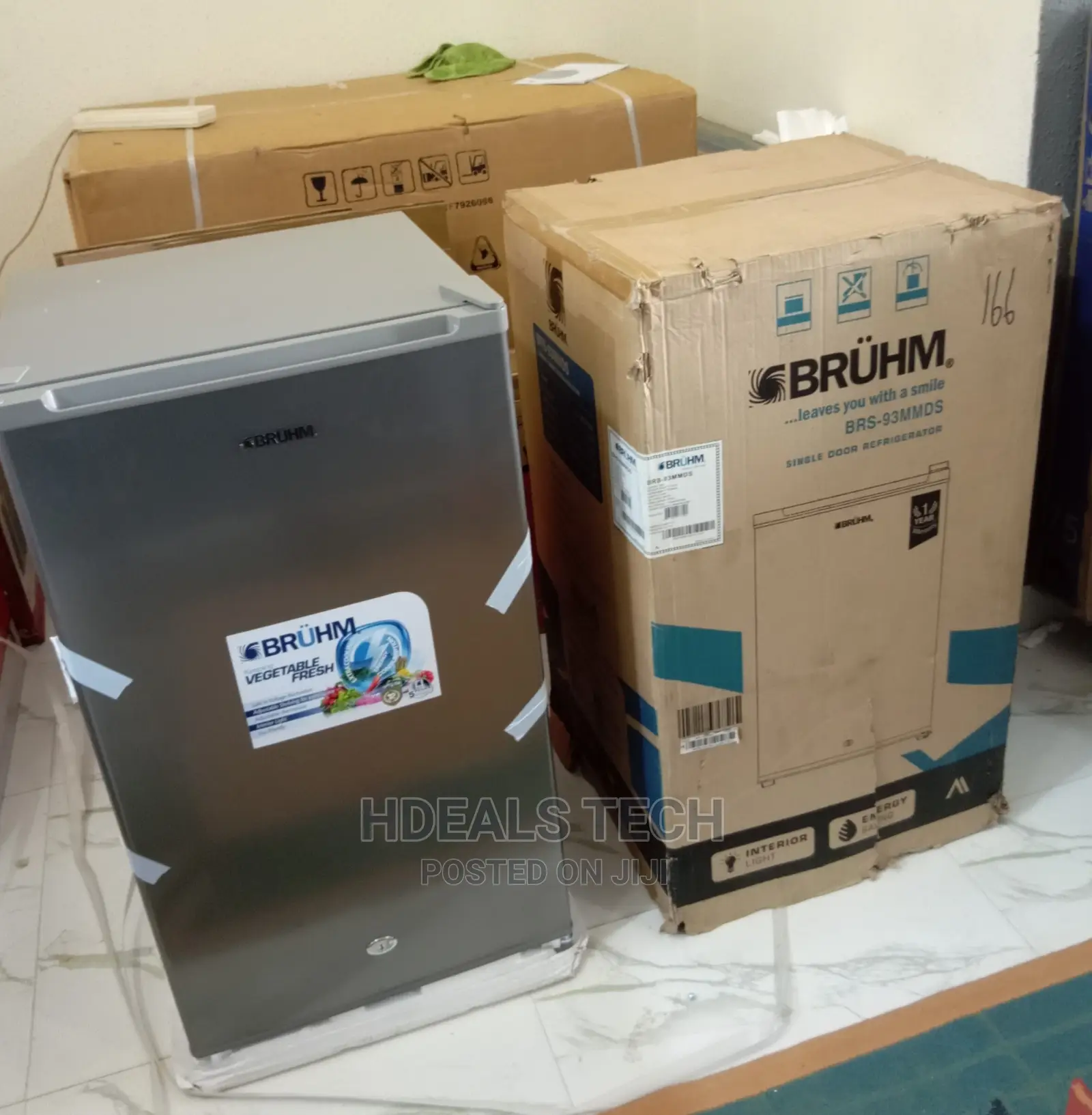 Quality BRUHM Single Door Refrigerator [BRS-93MMDS].