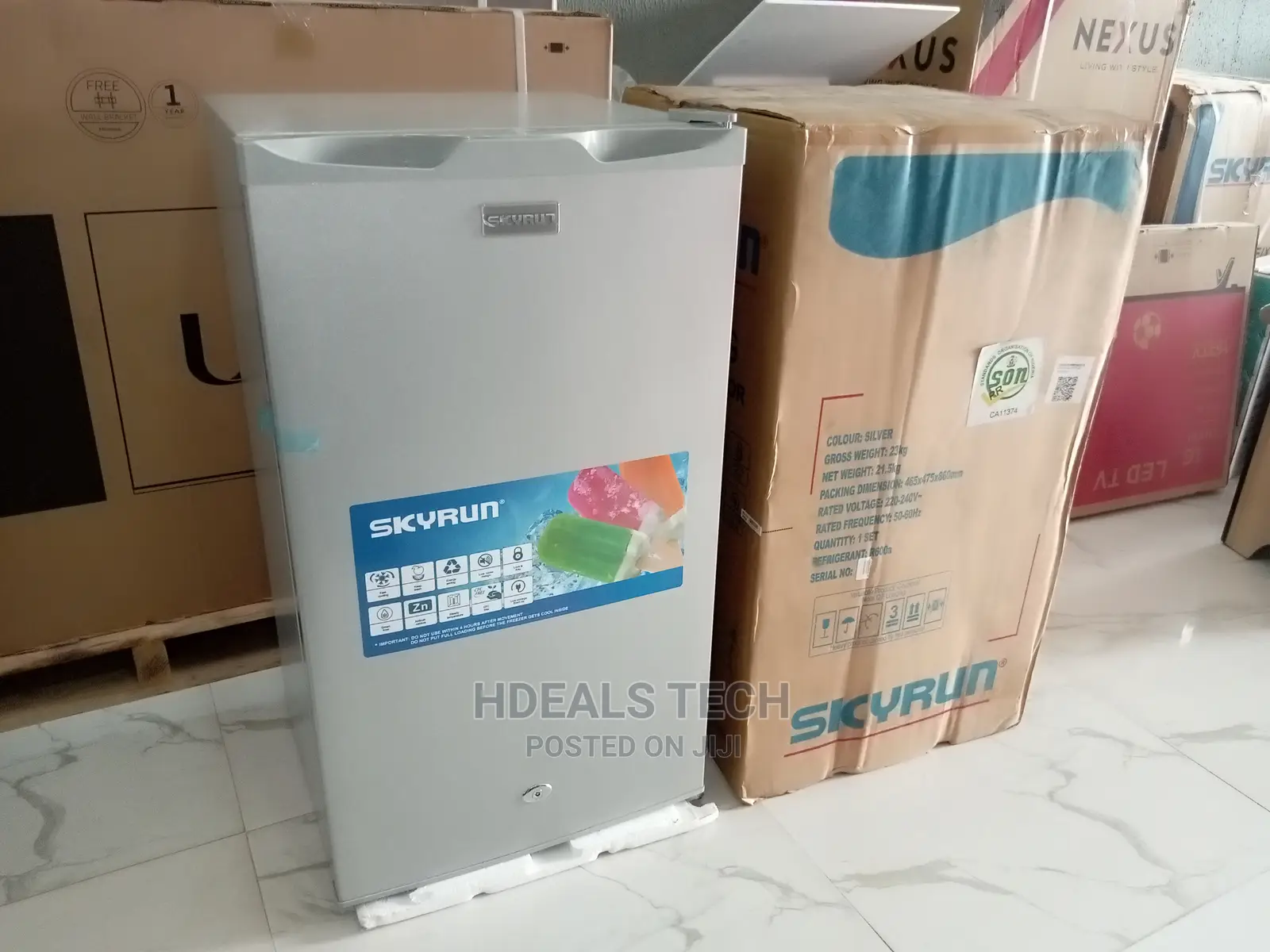 Brand New Skyrun Refrigerator [BCD-90G].