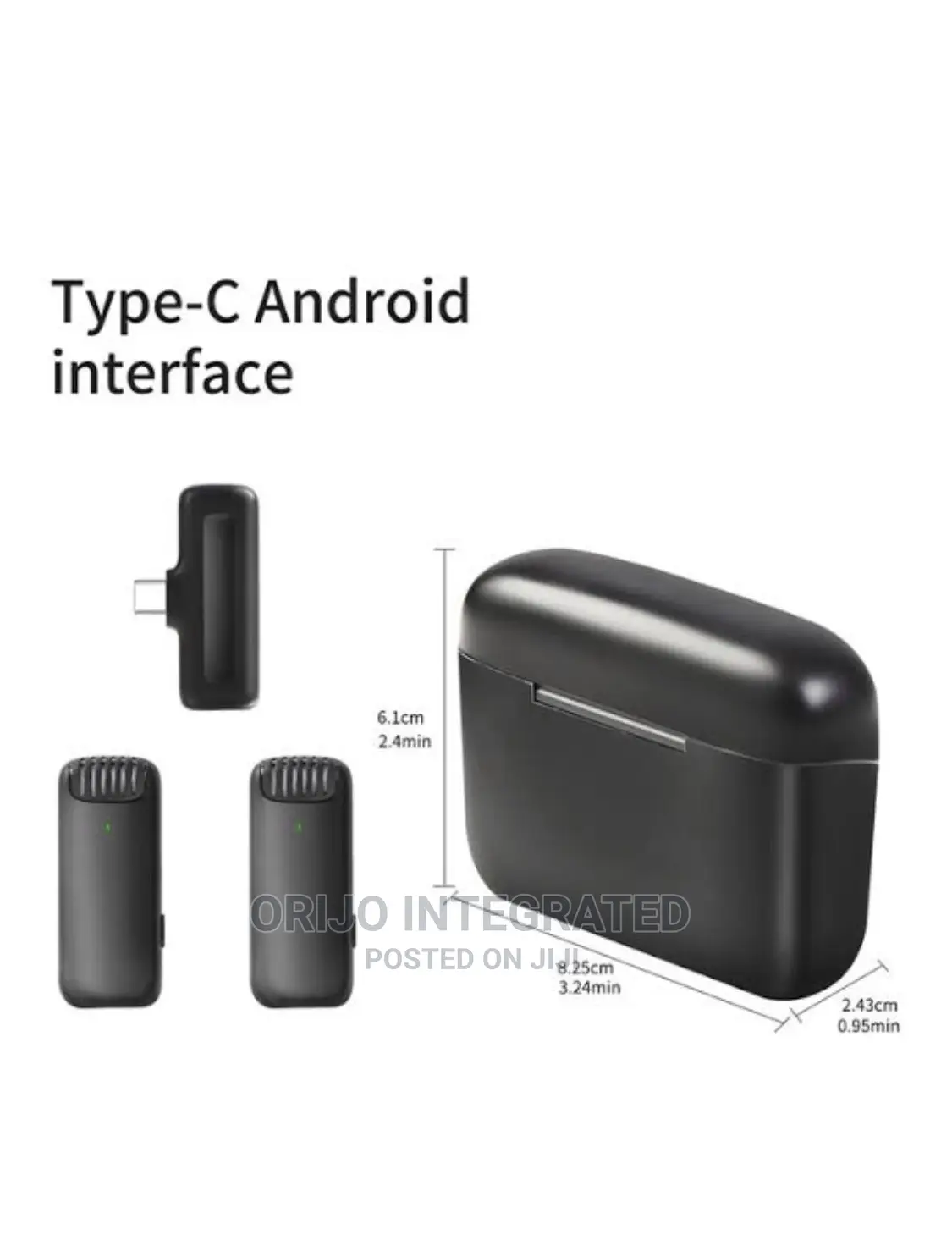 Mini Dual Wireless Phone Recording Microphone for iPhone