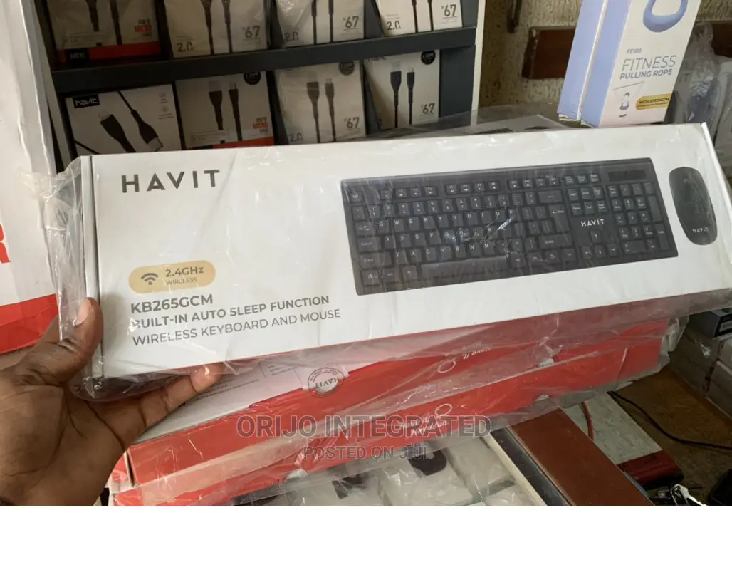 Havit Kb265gcm Wireless Keyboard and Mouse