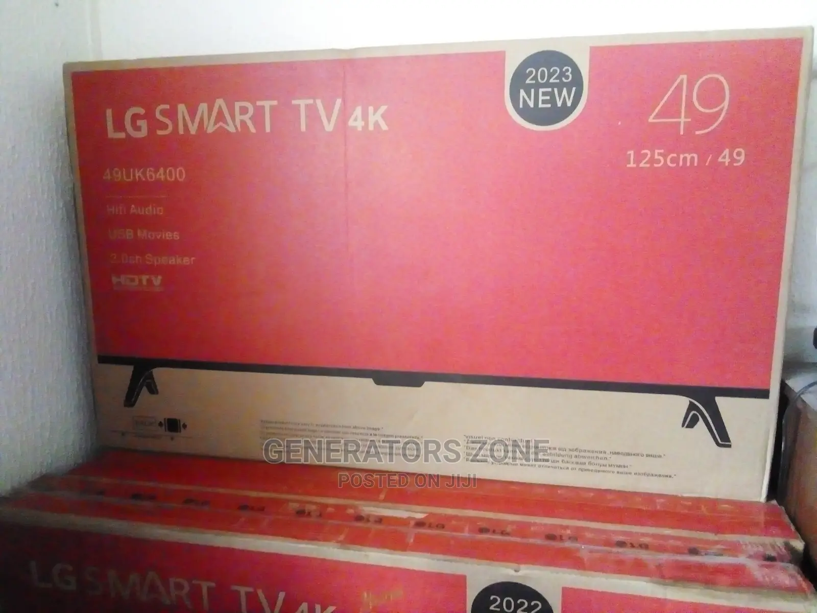 LG 49inches Smart Television-With Wifi+Netflix