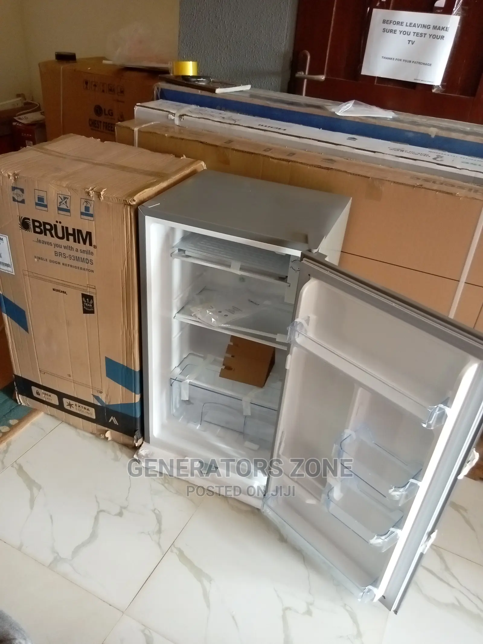Silver-Bruhm 93 LTRS Table Top Fridge | BRS-93mmds ( Low