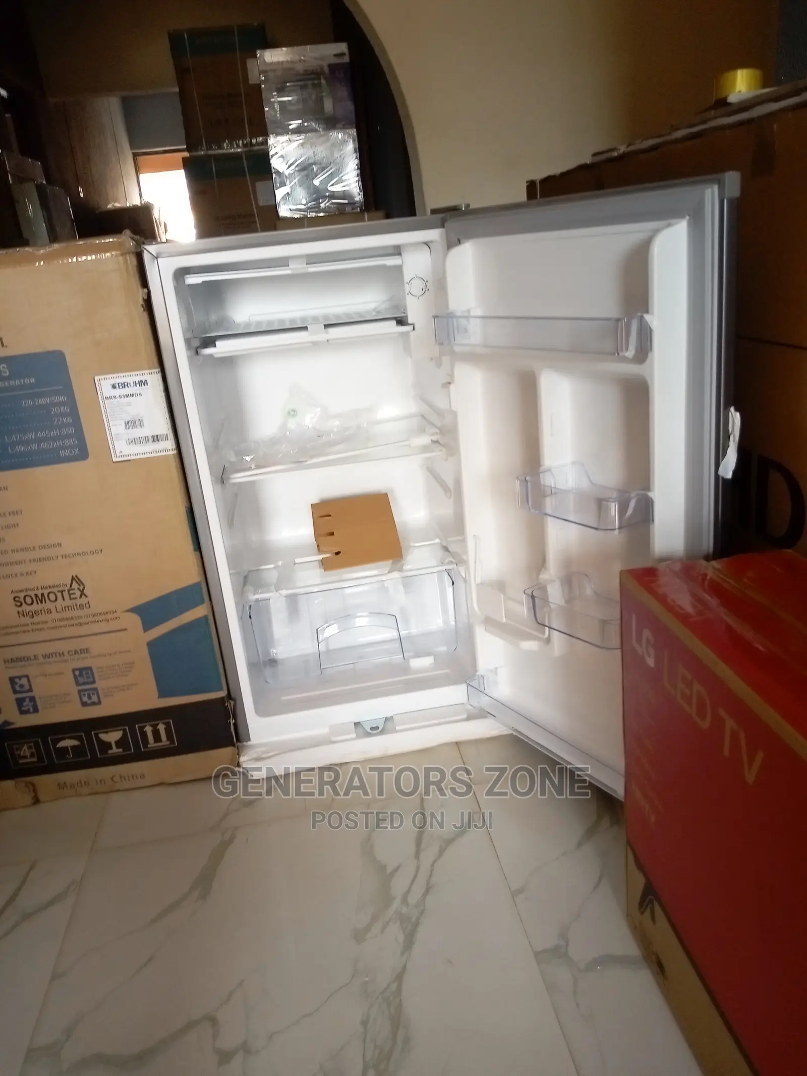 Brand New Bruhm Fast Cooling Brs-93mmds Fridges- Key Lock