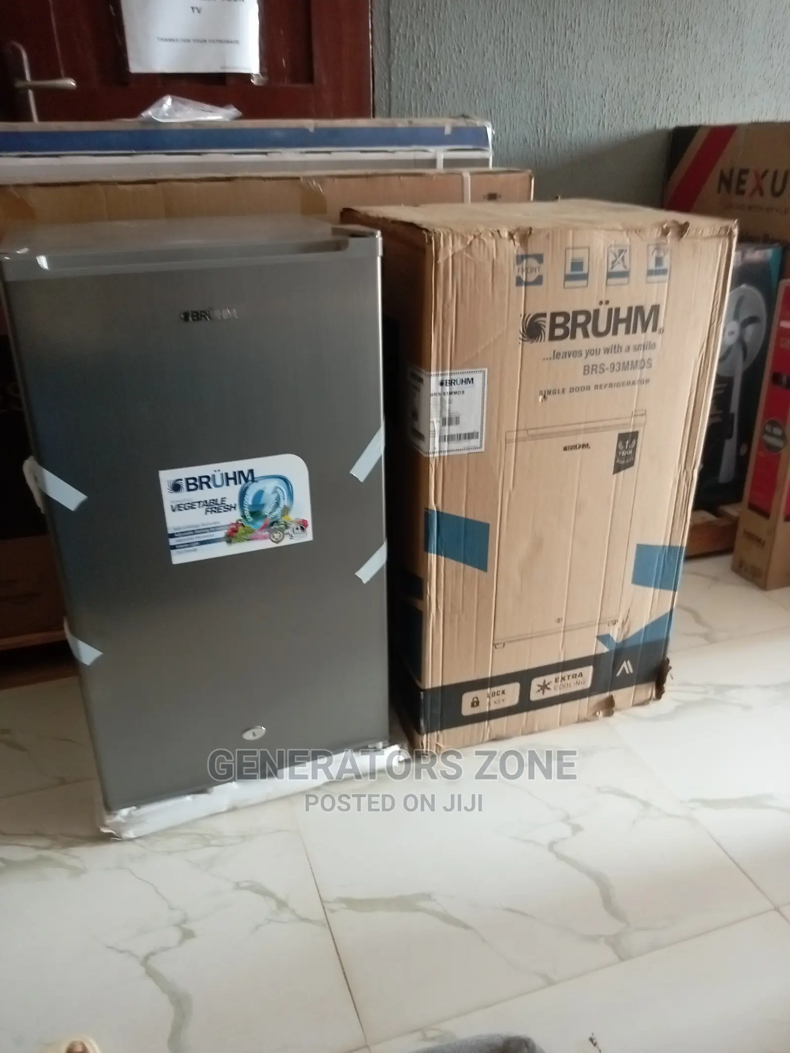 Fast Cooling Mini Bruhm Top Table BRS-93mmds Fridges