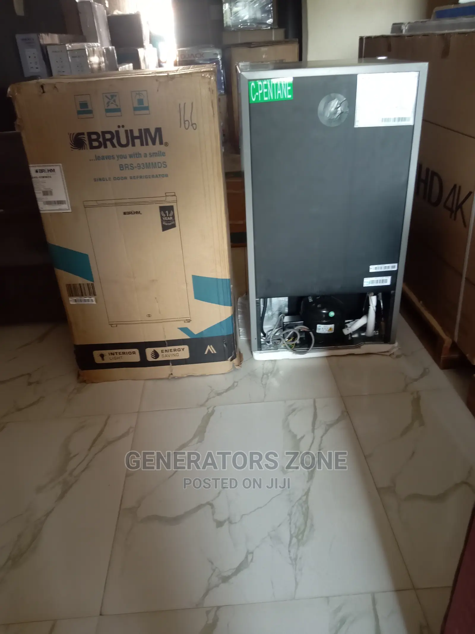 Affordable Mini Bruhm Fast Cooling Top Freezer Refrigerator