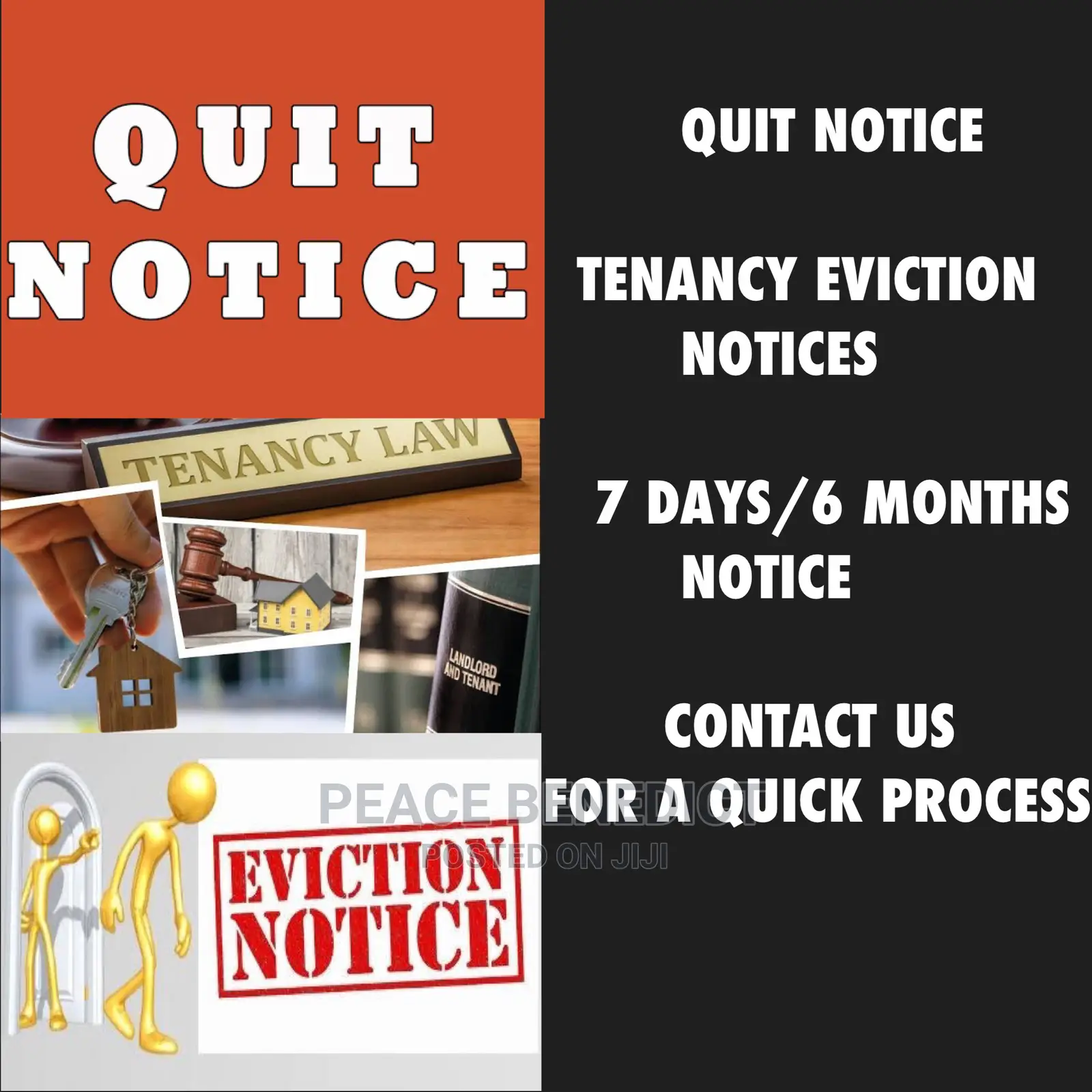 Quit Notices/ Tenancy Eviction Notices